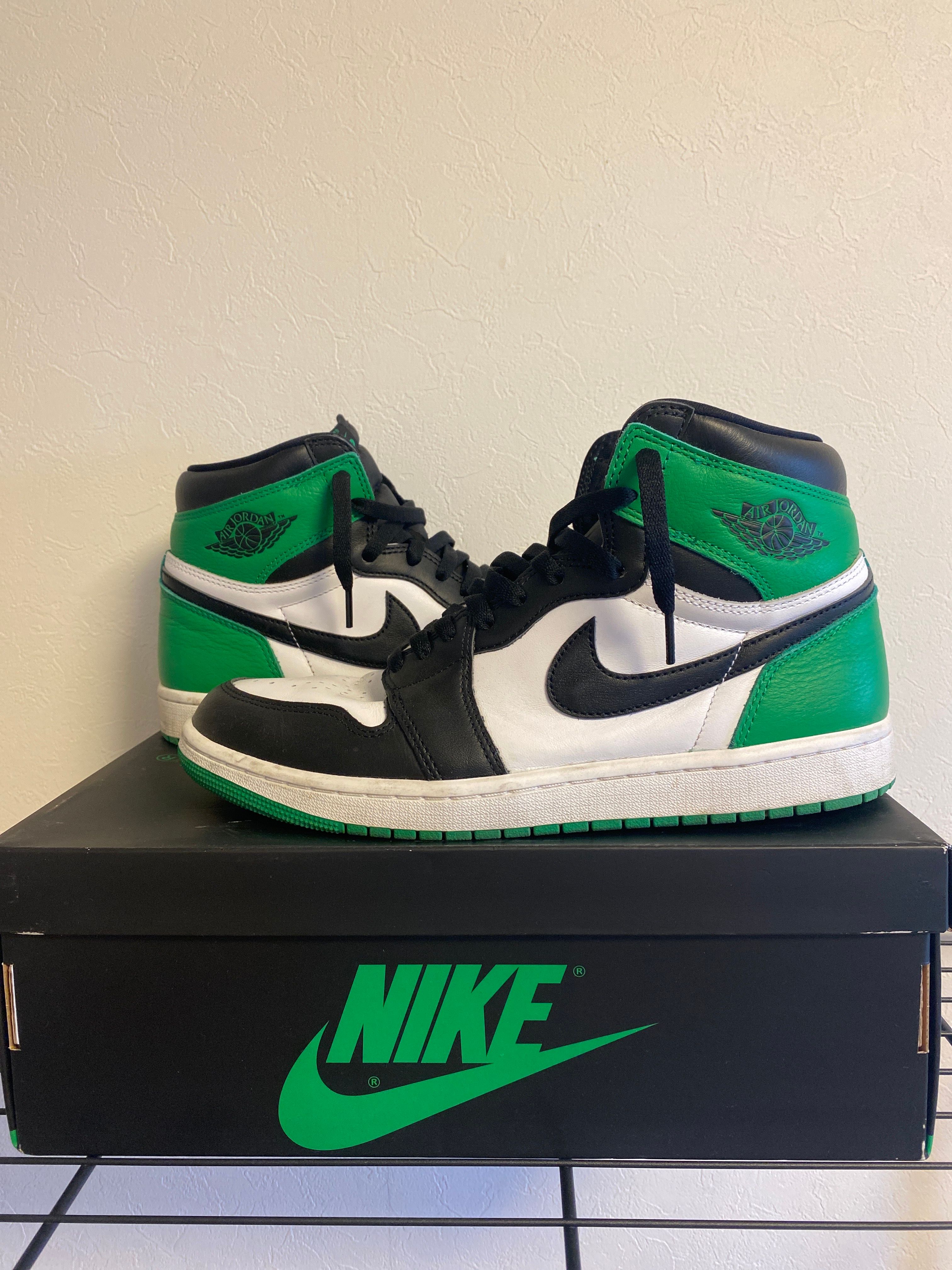 Nike Air Jordan 1 Retro High OG "Celtics/Black and Lucky Green" (2023)