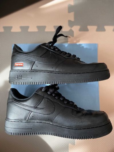 Supreme × Nike Air Force 1 Low "Black"