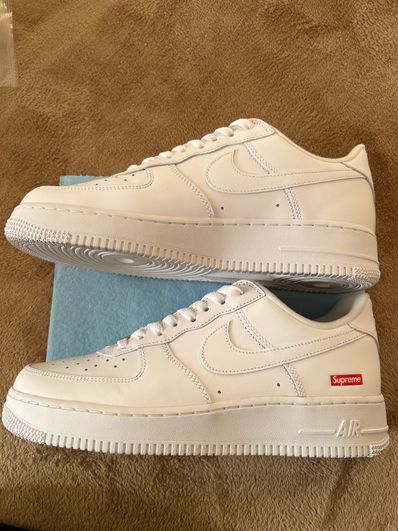 Supreme × Nike Air Force 1 Low "White"