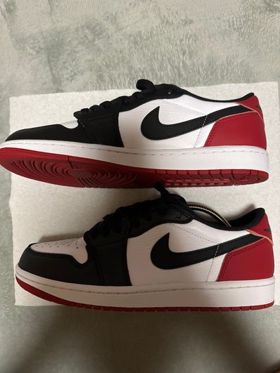 Nike Air Jordan 1 Retro Low OG "Black Toe"