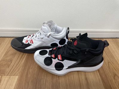 Naruto × Nike Jordan Zion 1 SP "White and University Red"