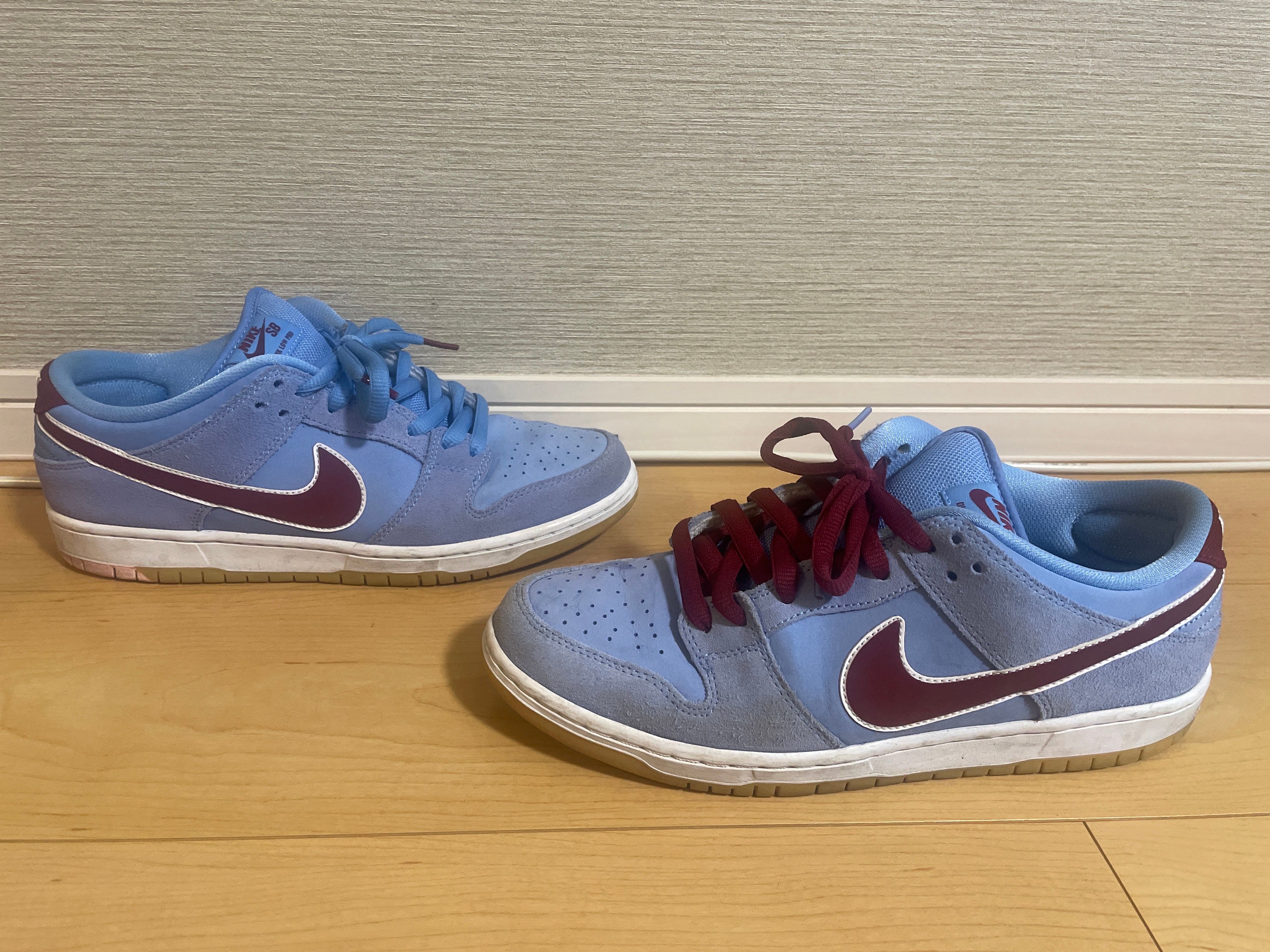Nike SB Dunk Low Pro "Philadelphia Phillies/Valor Blue and Team Maroon"