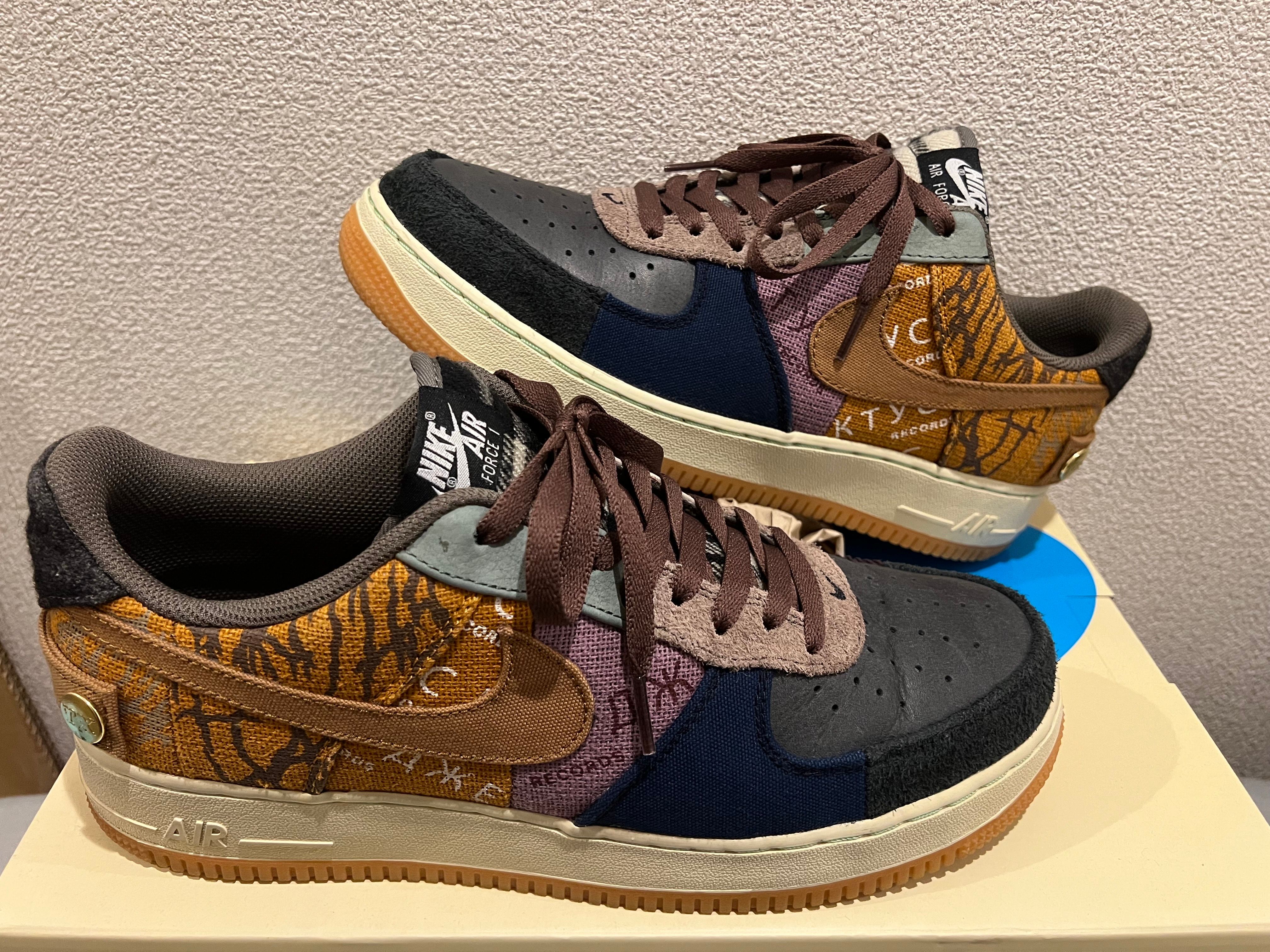 Travis Scott × Nike Air Force 1 Low Cactus Jack "Multi Color"