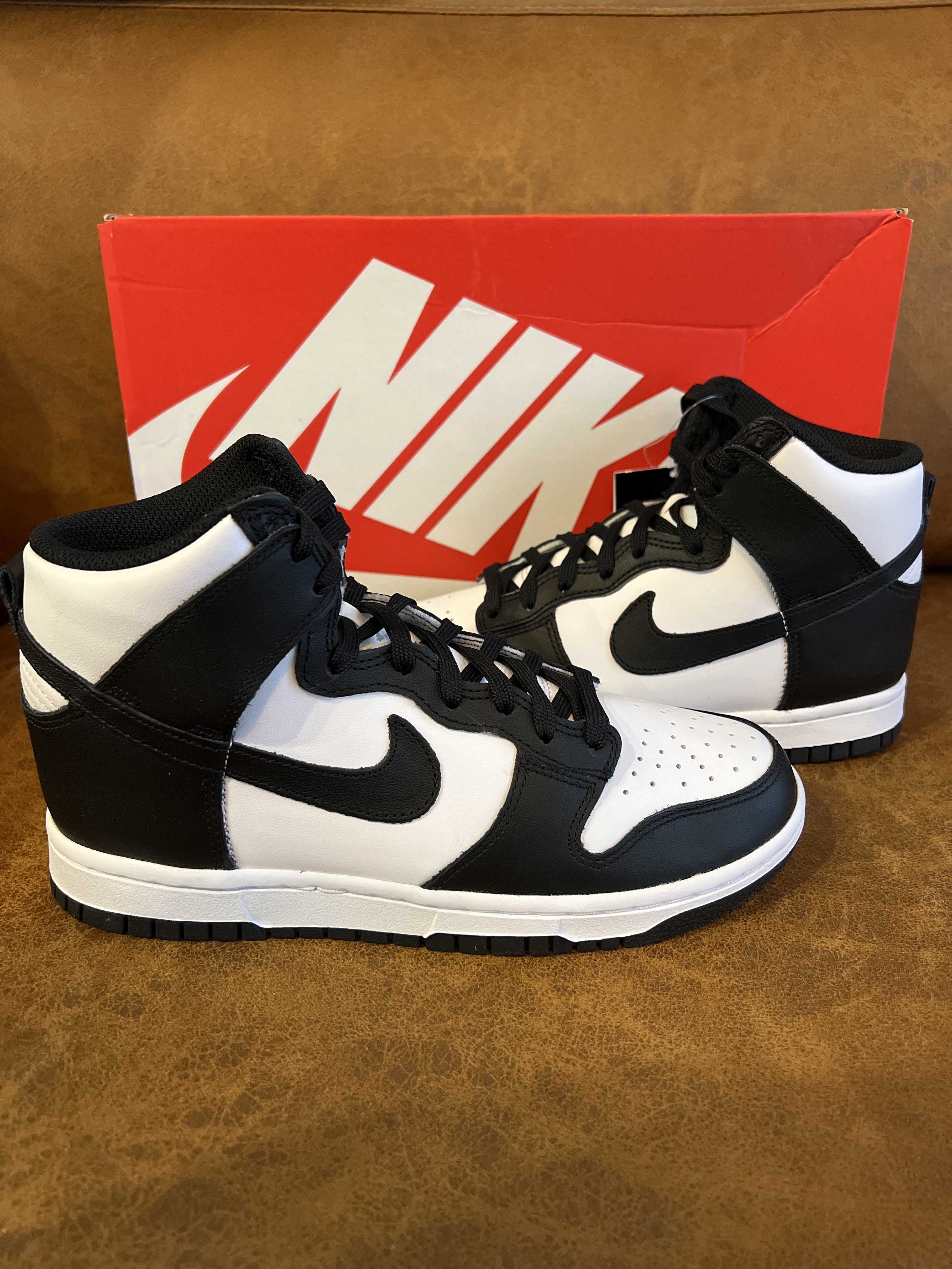Nike Women's Dunk High "Black and White"