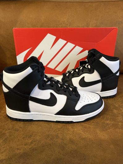Nike Women's Dunk High "Black and White"