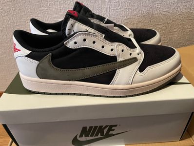Travis Scott × Nike Women's Air Jordan 1 Low OG "Medium Olive"