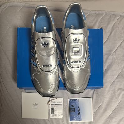 adidas Micropacer "Metallic silver/ Light blue"