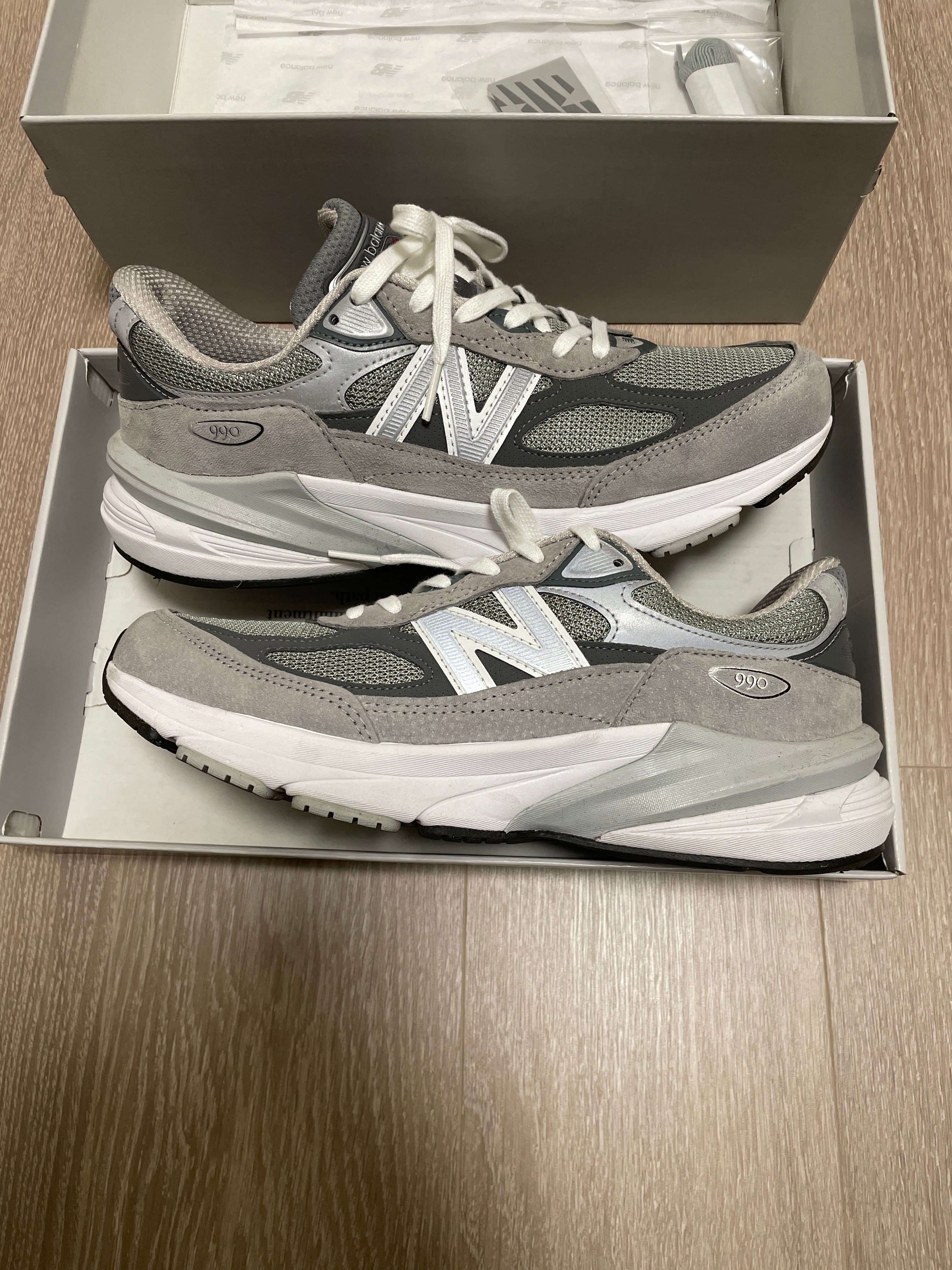 New Balance 990V6 "Gray" (Heel Logo NB)