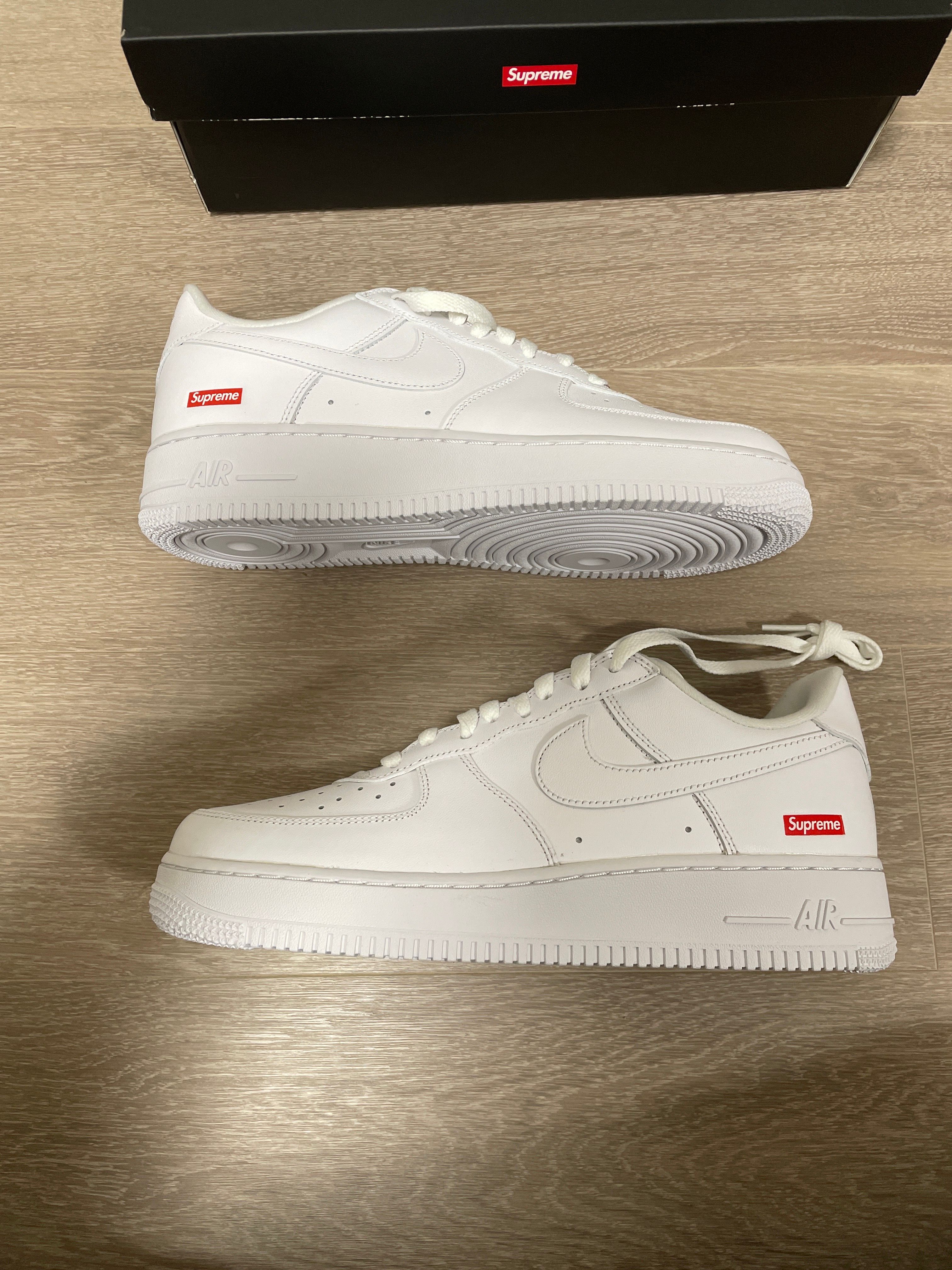 Supreme × Nike Air Force 1 Low "White"