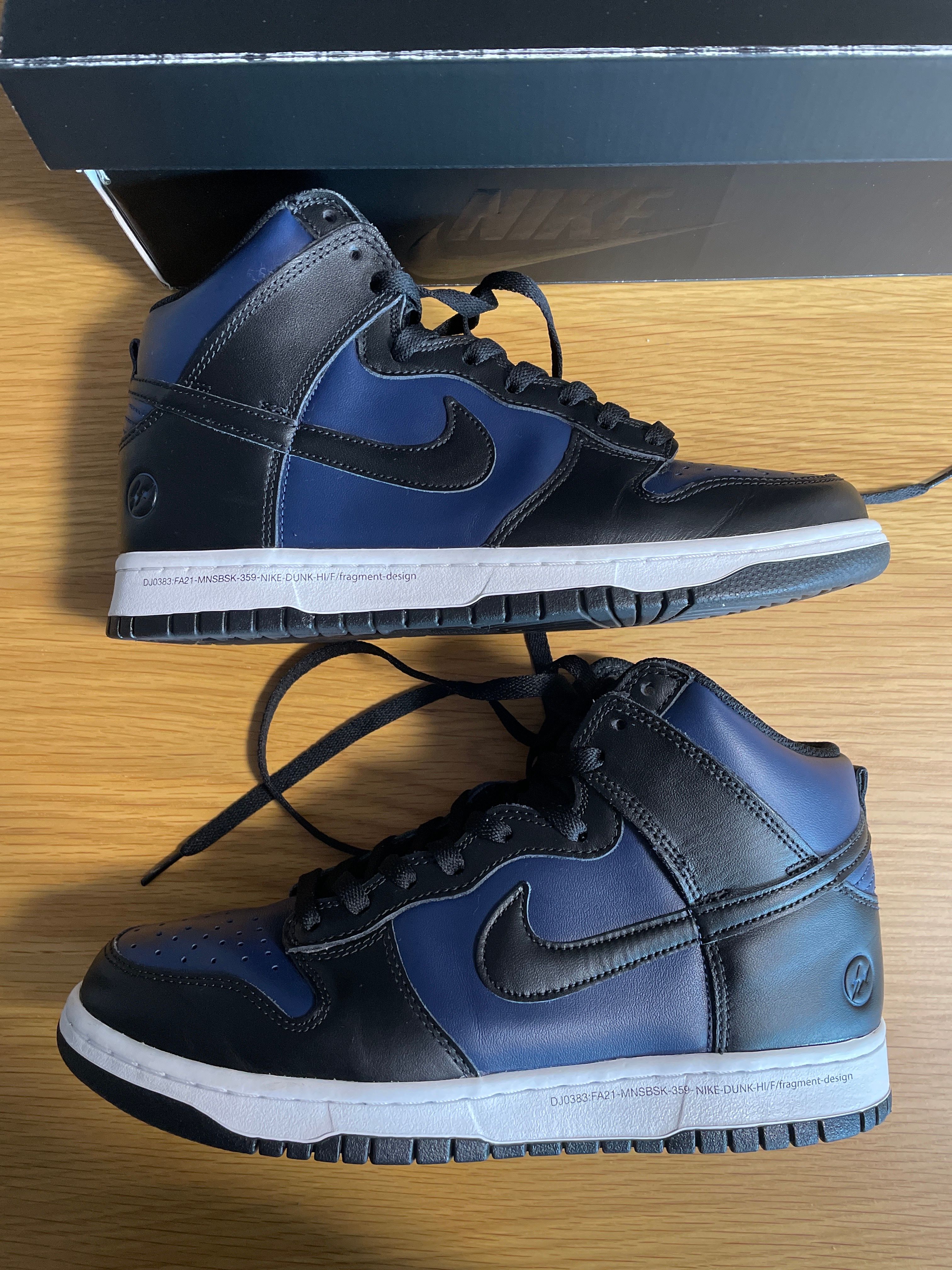 Fragment × Nike Dunk High "Tokyo"