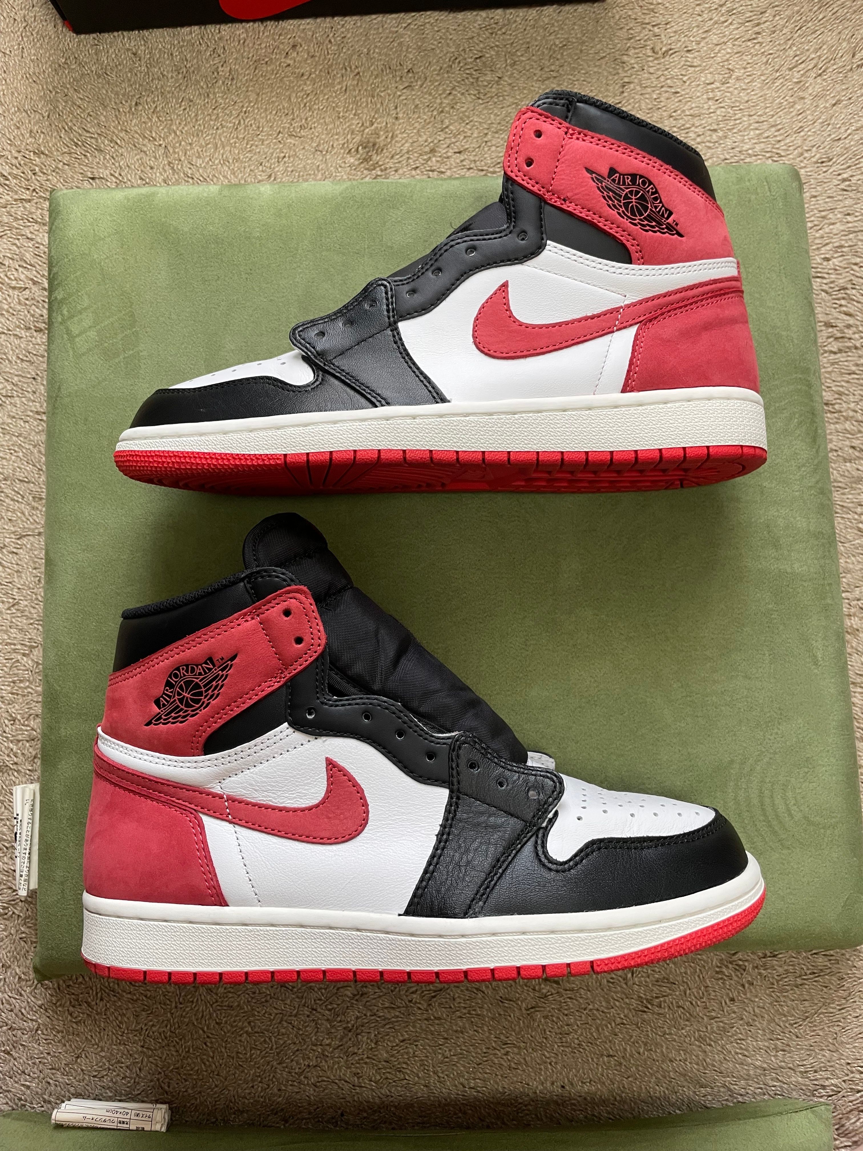 NIKE AIR JORDAN 1 RETRO HIGH "TRACK RED"