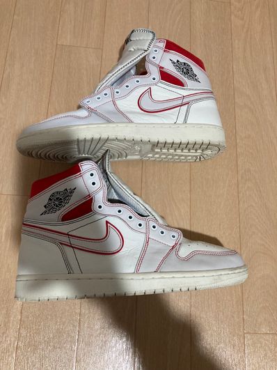 Nike Air Jordan 1 Retro High OG "Sail/University Red"
