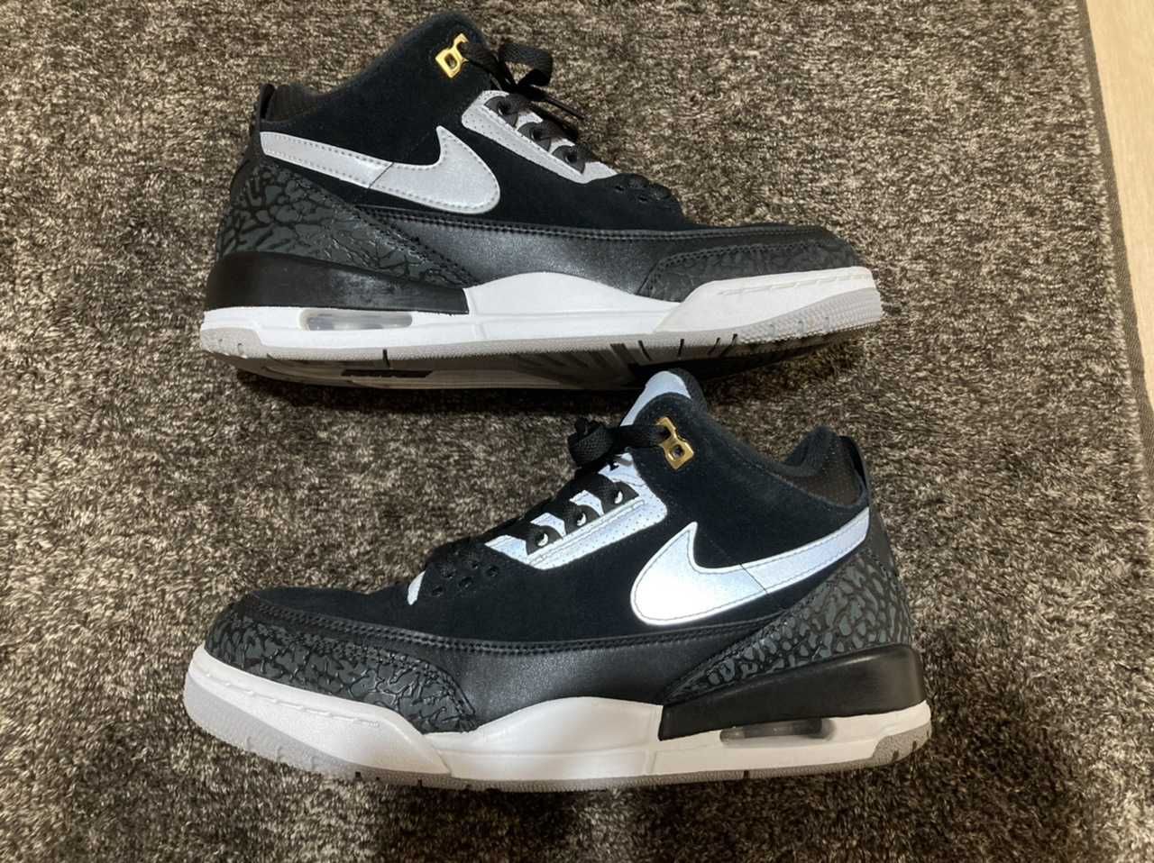 Nike Air Jordan 3 Retro Tinker "Black/Cement Grey"