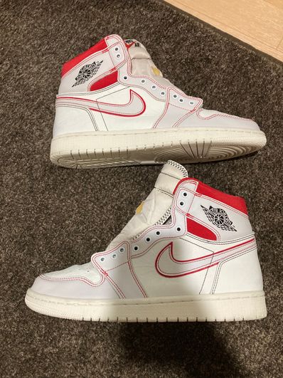 Nike Air Jordan 1 Retro High OG "Sail/University Red"