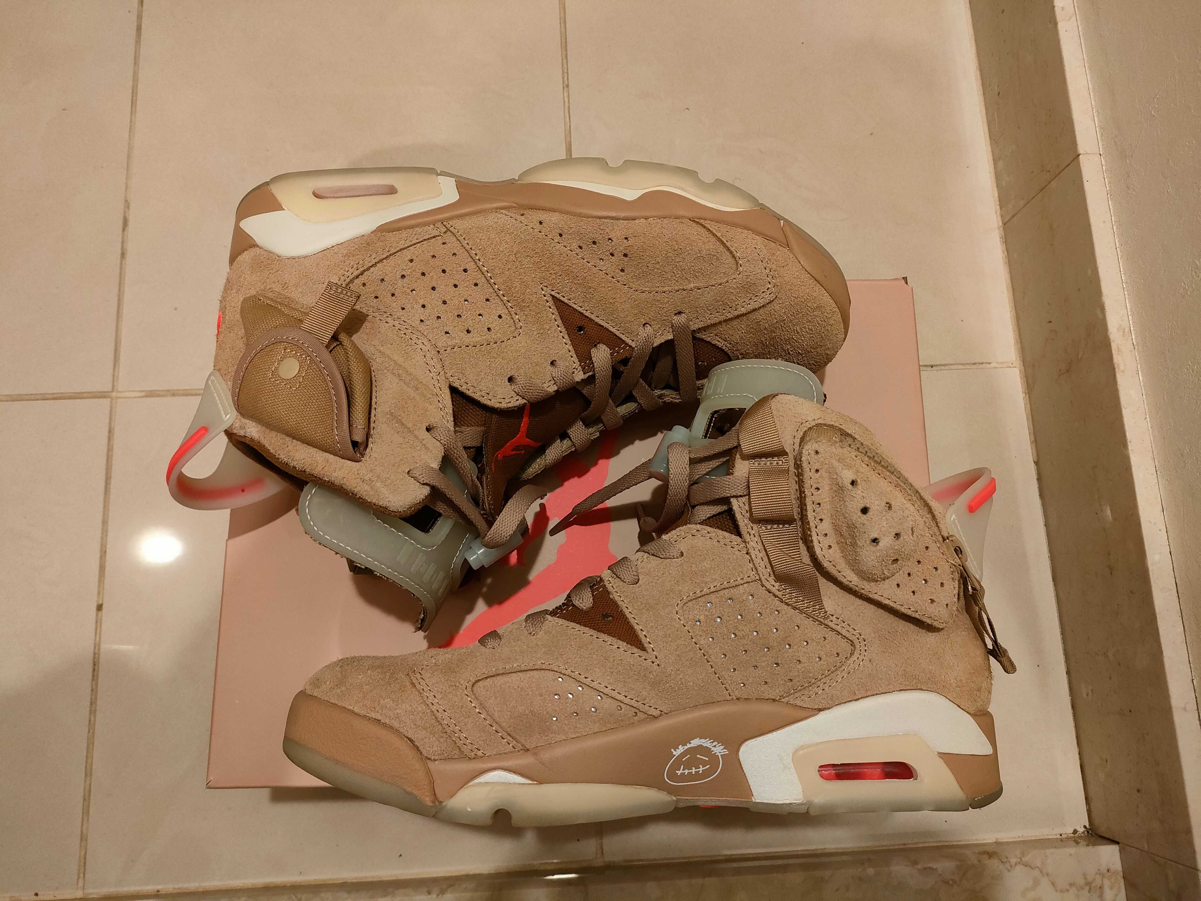 Travis Scott × Nike Air Jordan 6 "British Khaki"