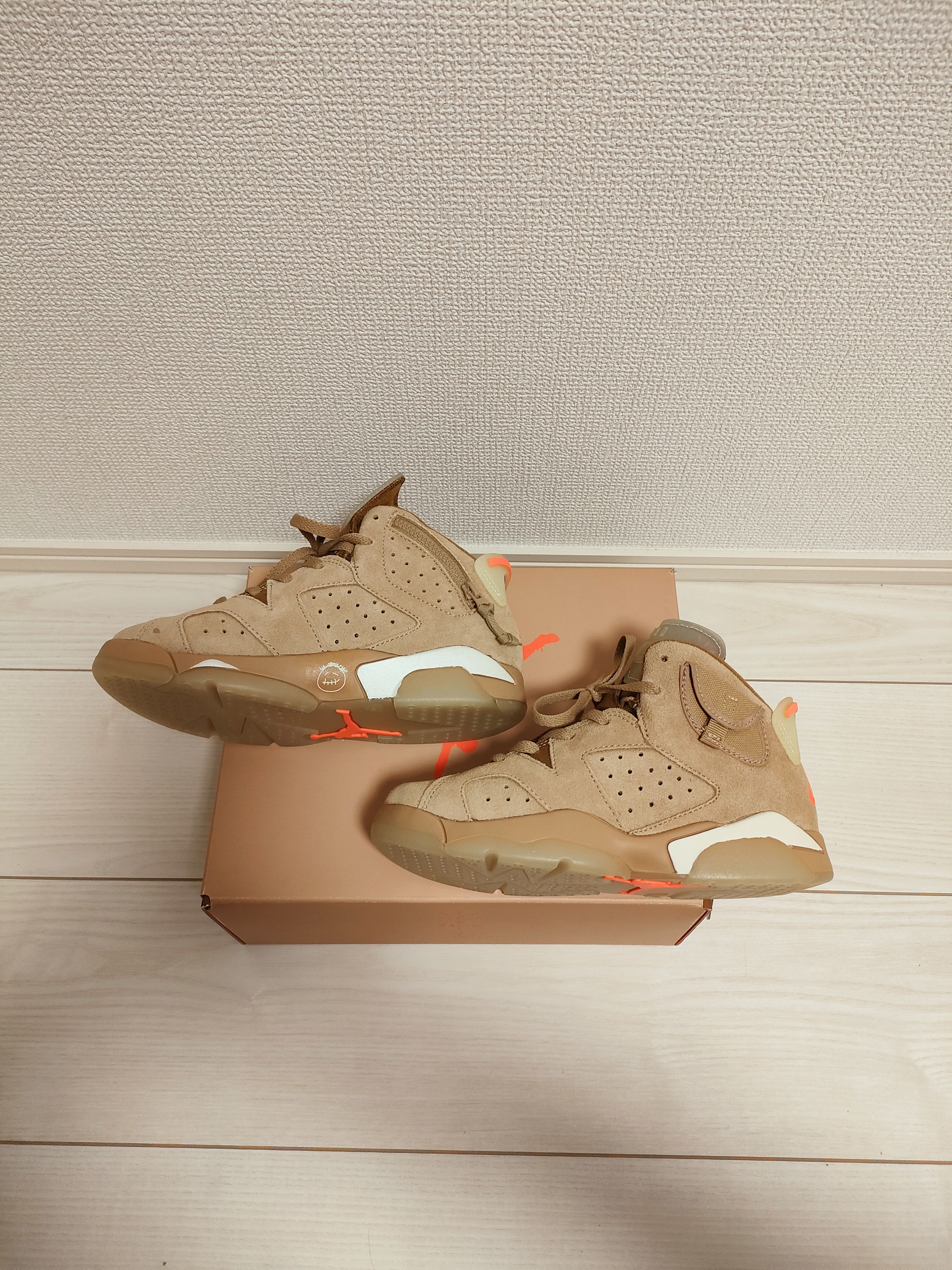 Travis Scott  × Nike PS Air Jordan 6 "British Khaki"