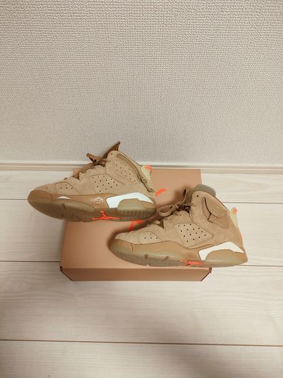 Travis Scott × Nike PS Air Jordan 6 "British Khaki"