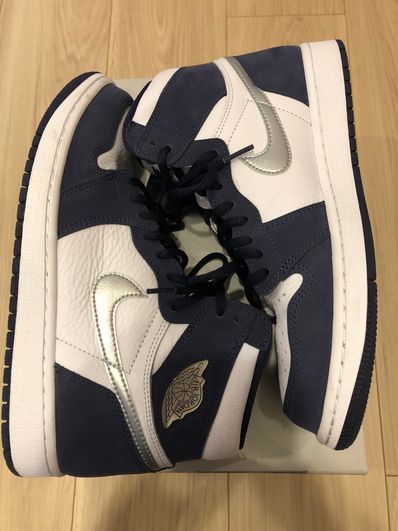 Nike Air Jordan 1 High OG CO.JP "White/Midnight Navy" (2020)(ブリーフケースなし)
