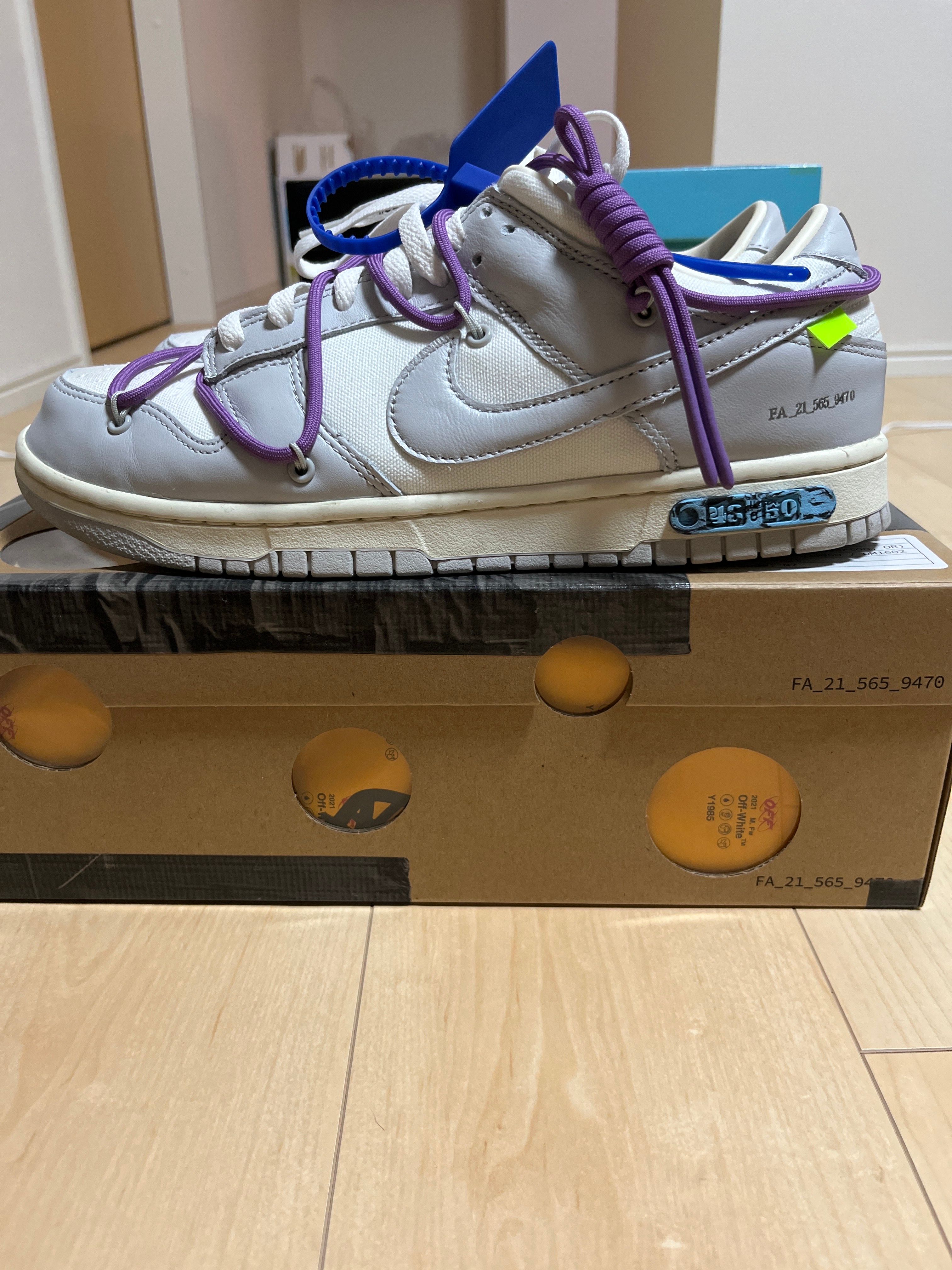 Off-White × Nike Dunk Low 1 of 50 "Lot.48" 