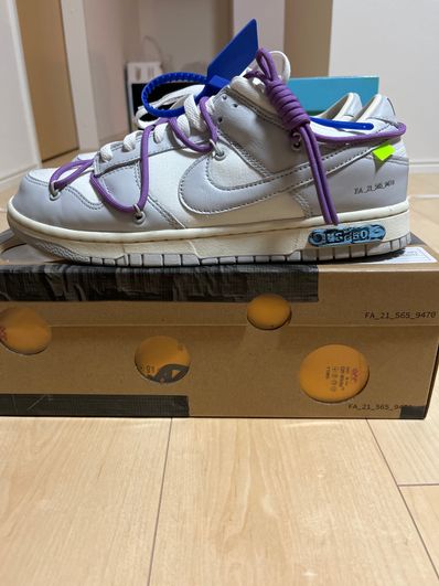 Off-White × Nike Dunk Low 1 of 50 "Lot.48"