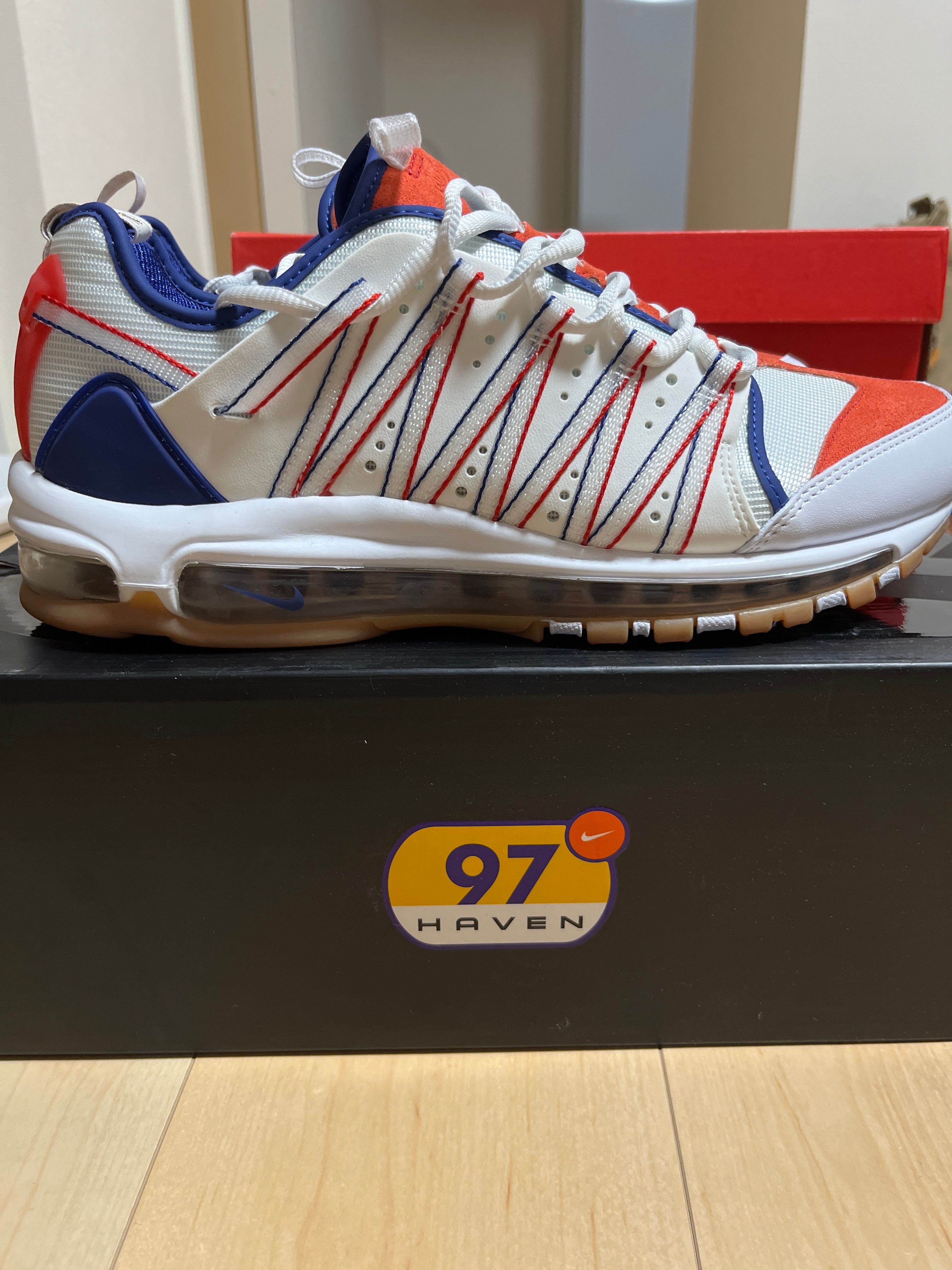 CLOT × Nike Air Max 97 Haven "White/Sail/Deep Royal Blue"