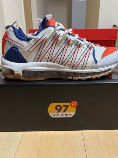 CLOT × Nike Air Max 97 Haven "White/Sail/Deep Royal Blue"