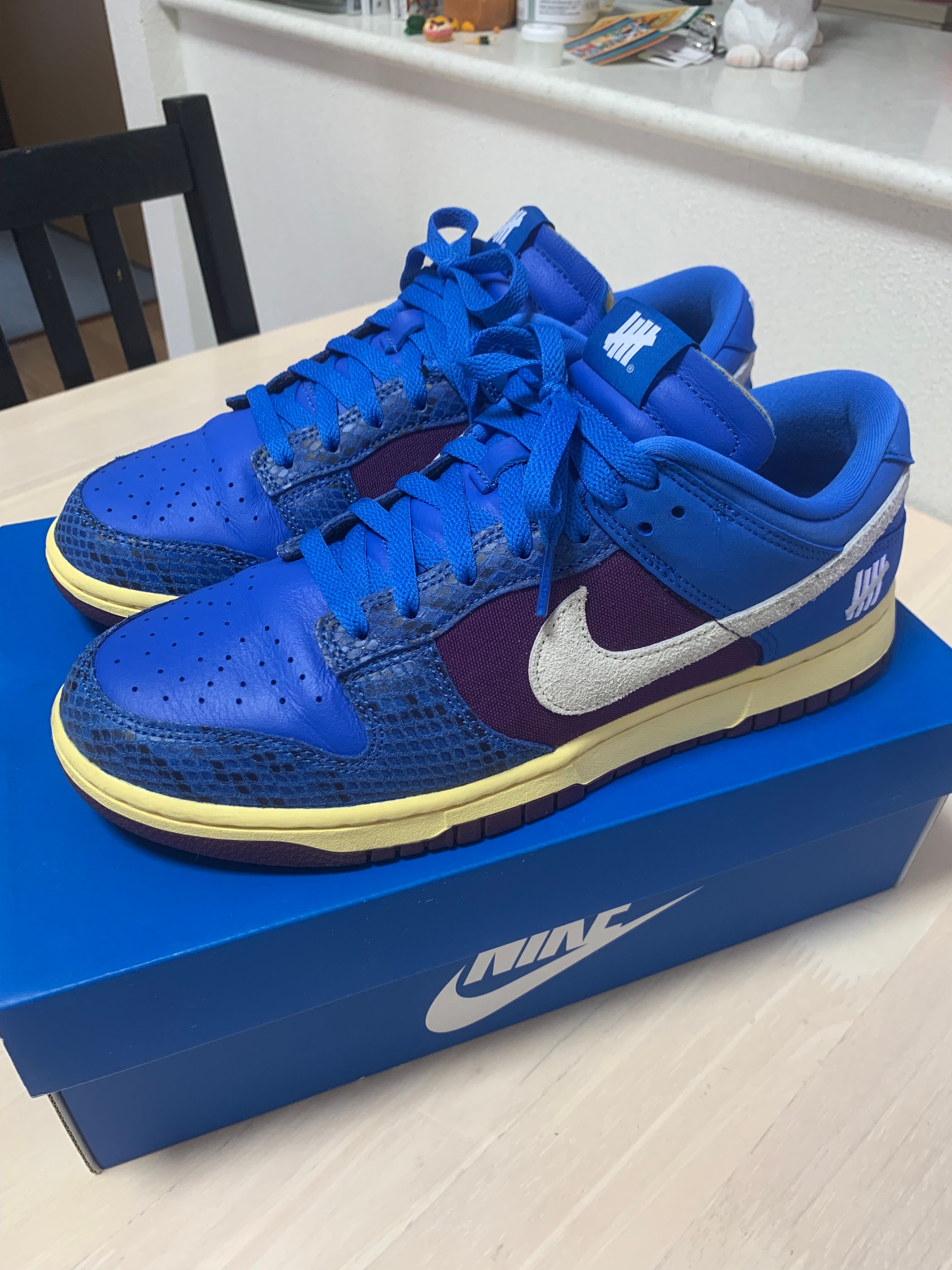 UNDEFEATED × Nike Dunk Low SP "Royal"