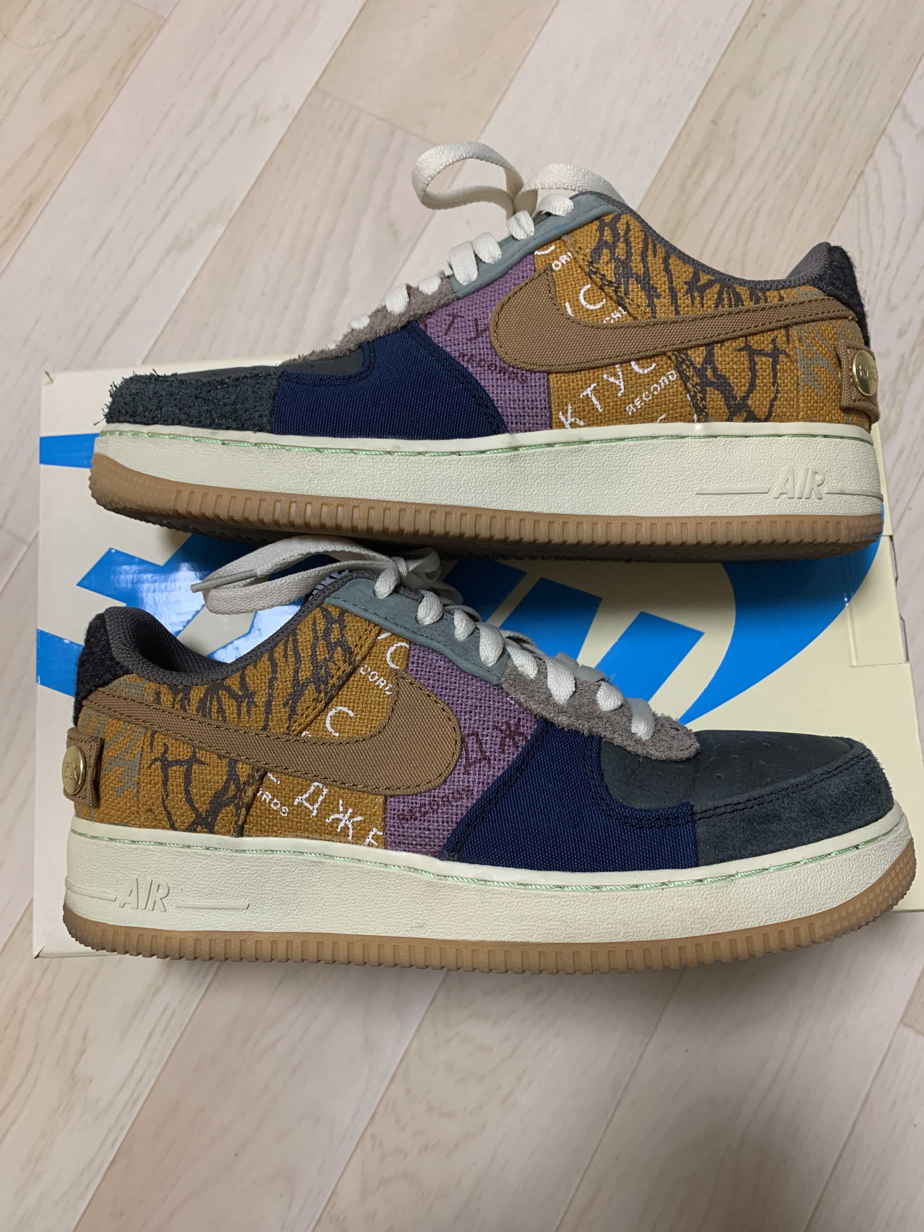 Travis Scott × Nike Air Force 1 Low Cactus Jack "Multi Color"