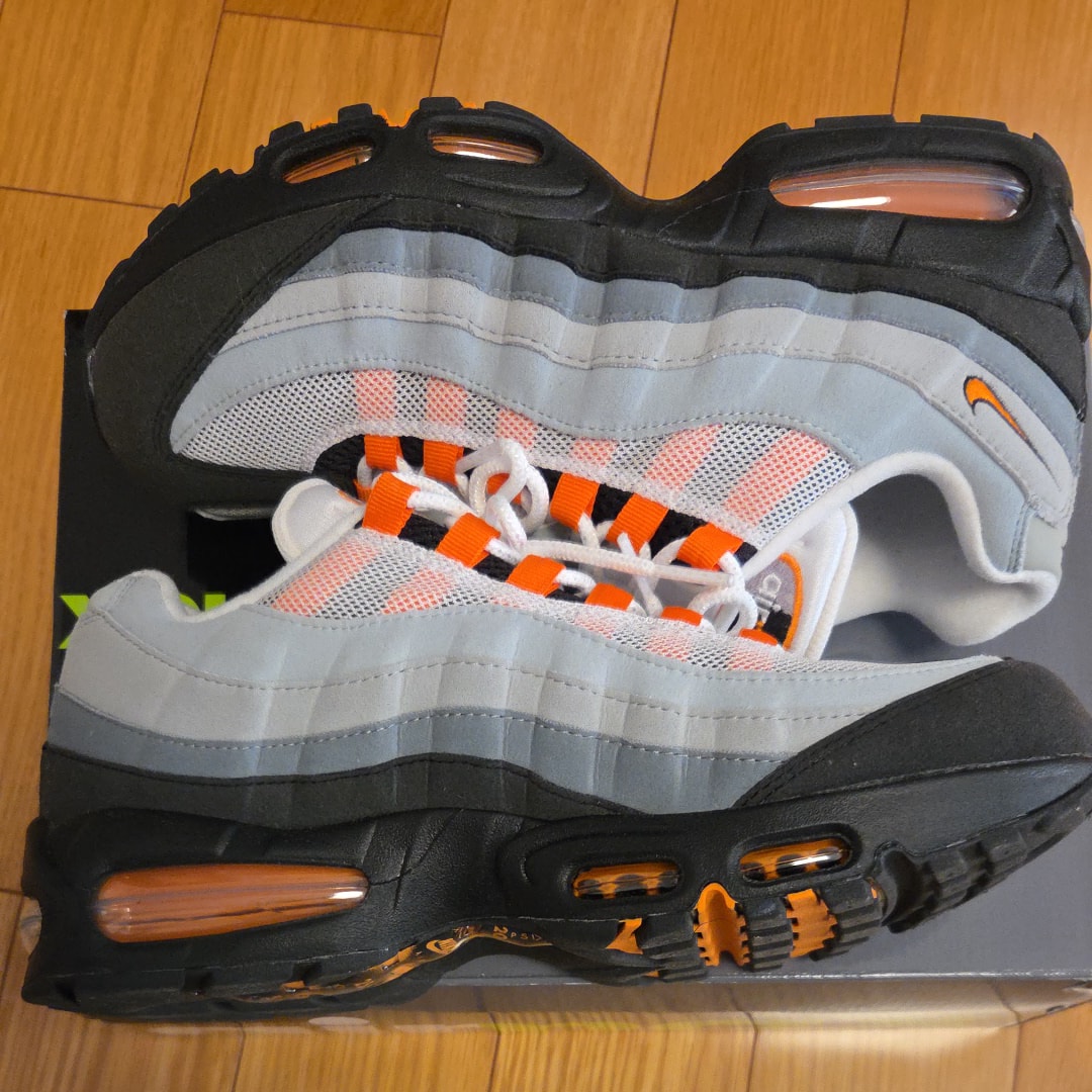 Nike Air Max 95 OG Big Bubble "Bright Mandarin" (2025)