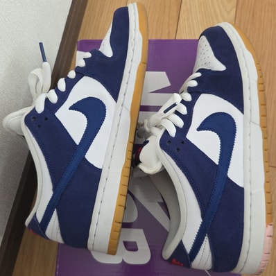 Nike SB Dunk Low "Los Angeles Dodgers/Deep Royal Blue"