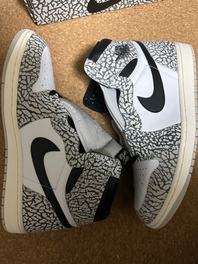 Nike Air Jordan 1 High OG "White Cement/Safari"