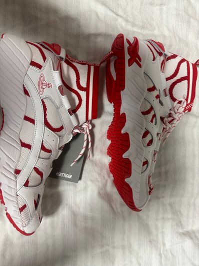 Vivienne Westwood × Asics Gel-Mai Knit "White/Fiery Red"