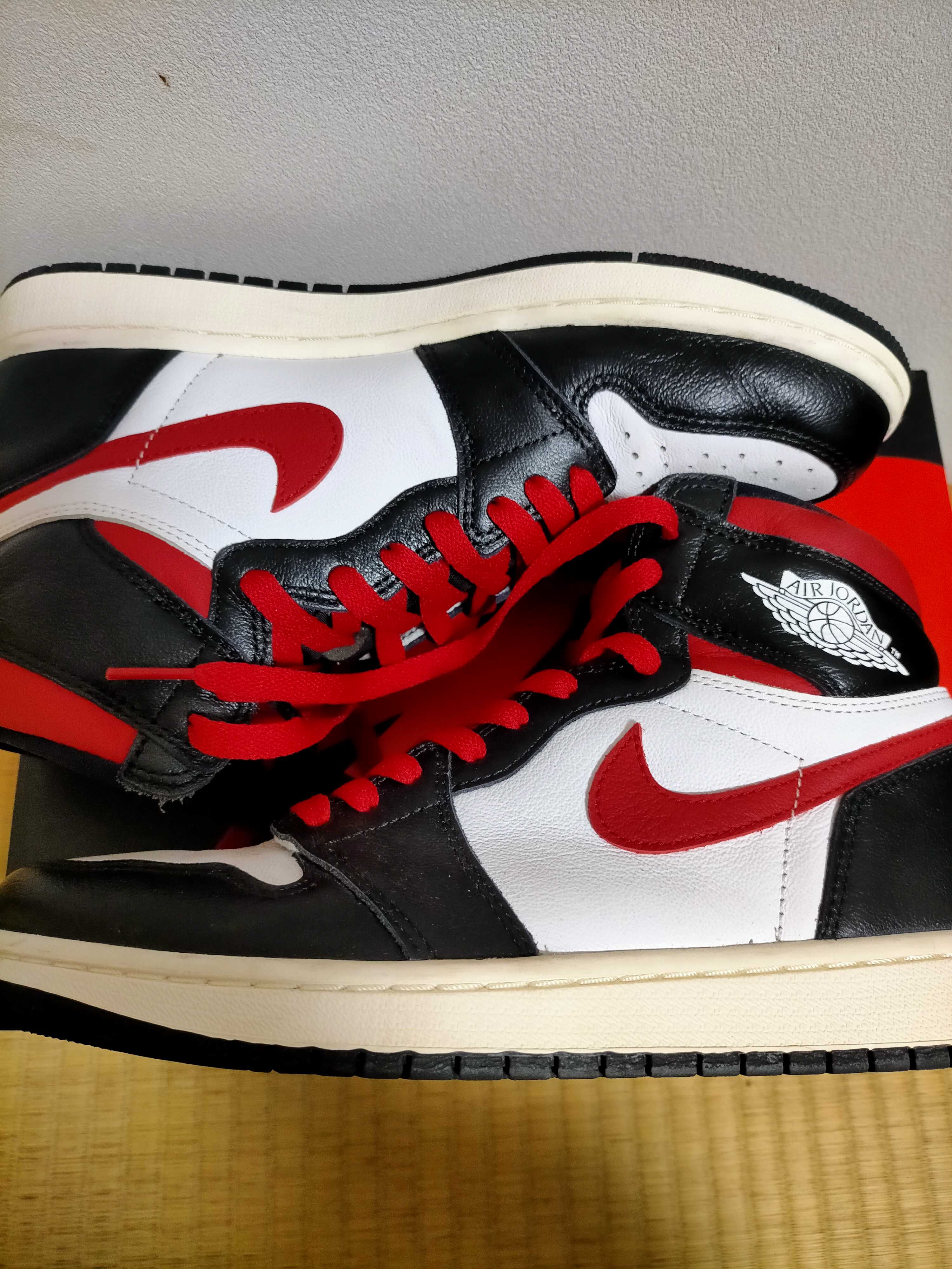 Nike Air Jordan 1 Retro High "Black/White/Sail/Gym Red"    