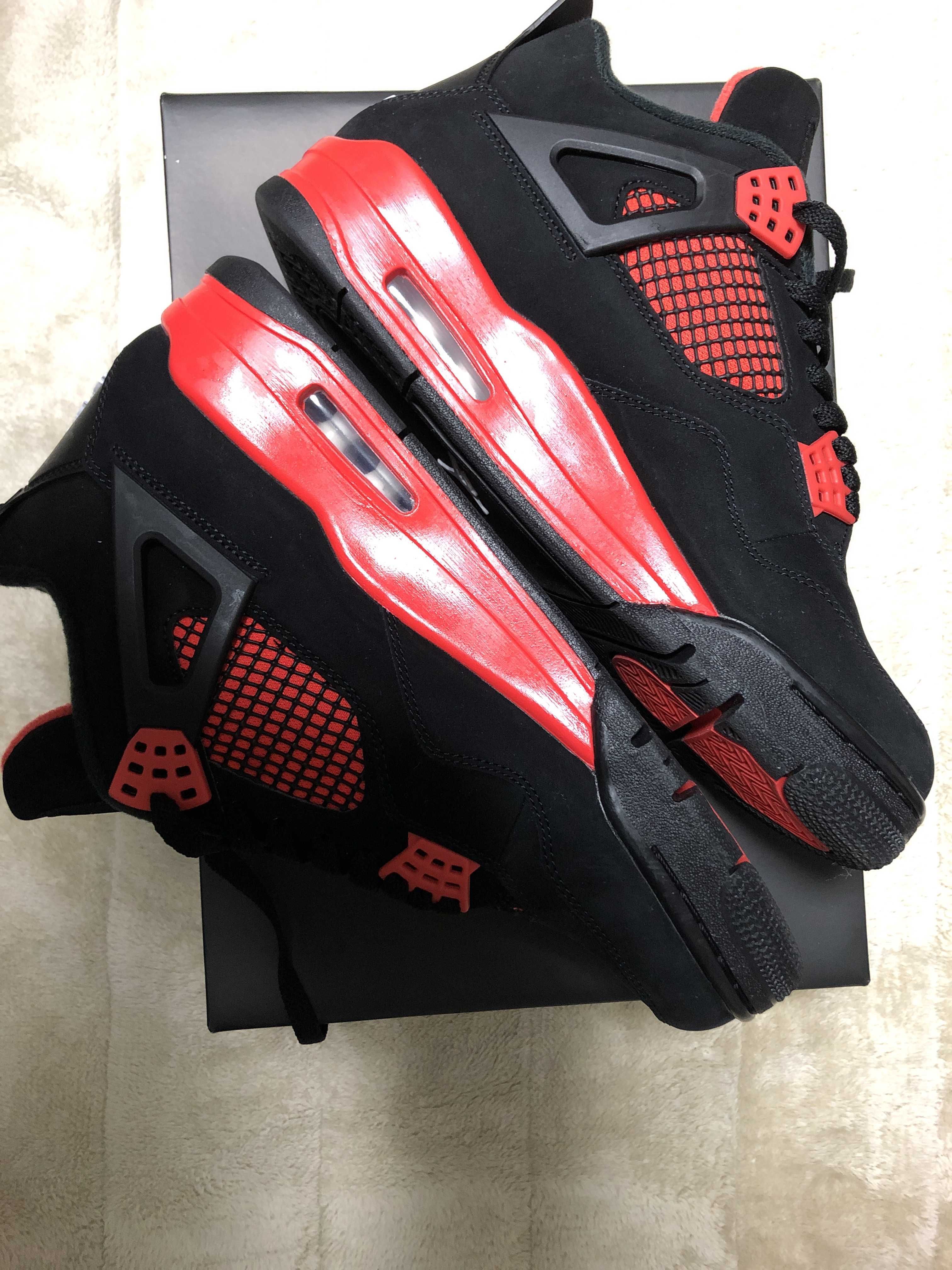 Nike Air Jordan 4 "Red Thunder/Crimson"