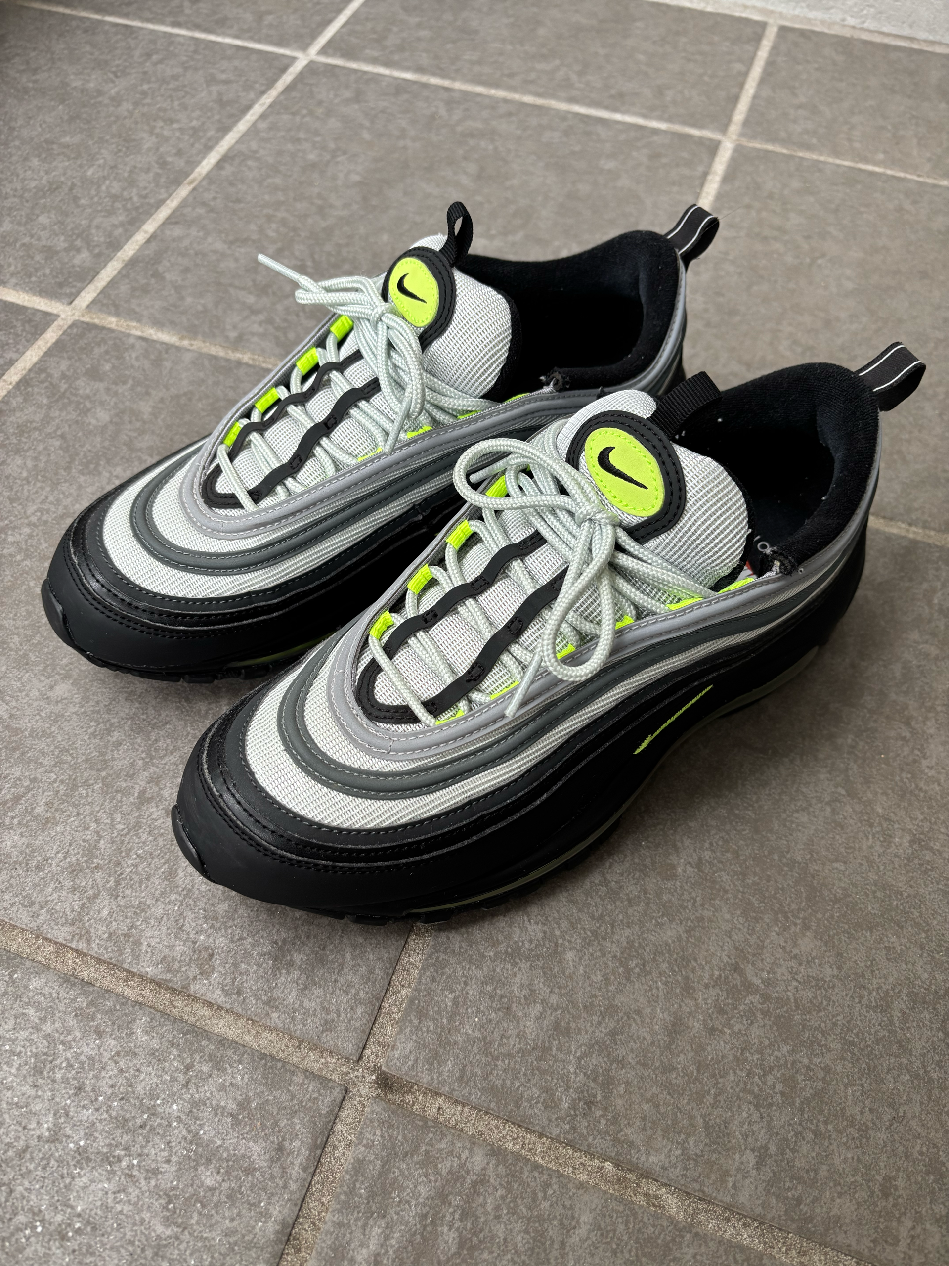Nike Air Max 97 "Pure Platinum/Black/White/Volt"