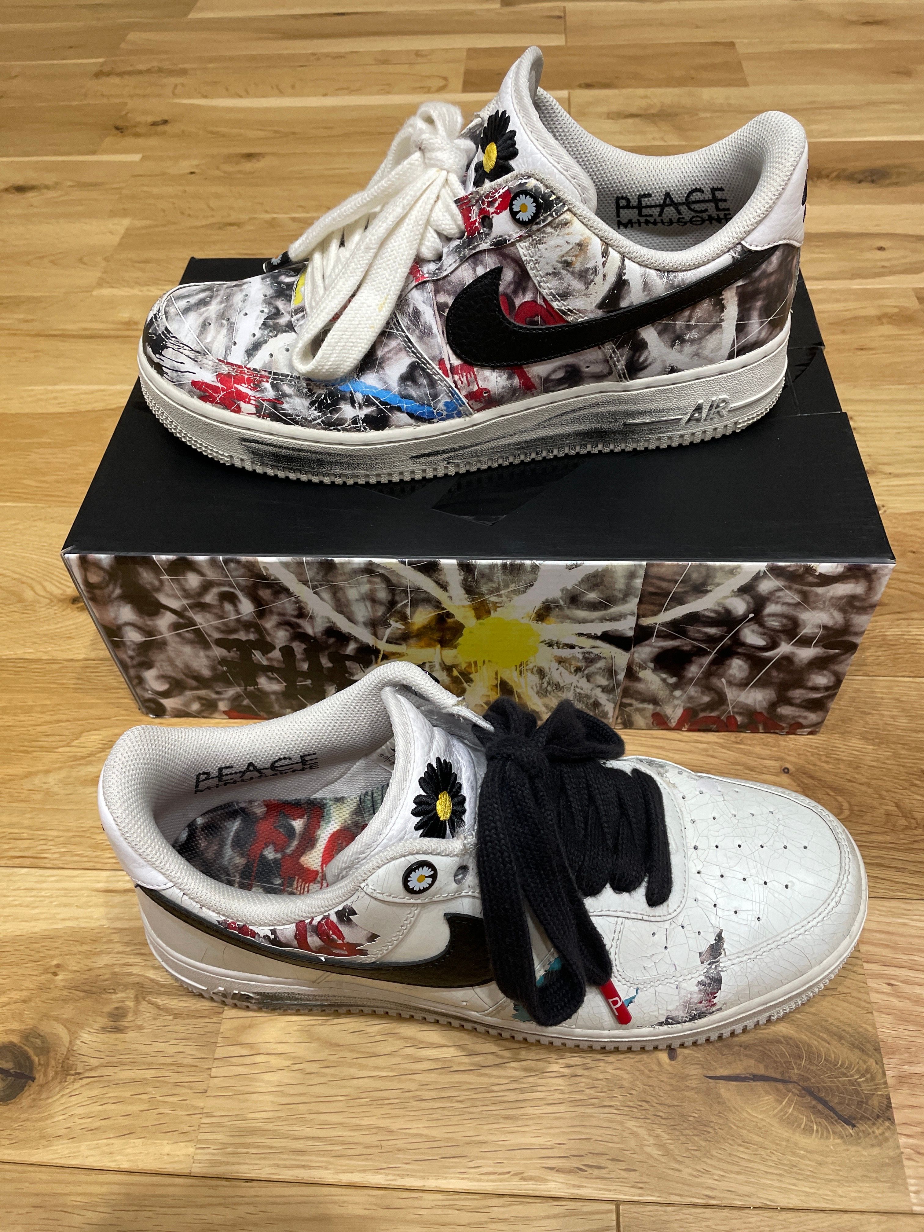 PEACEMINUSONE × Nike Air Force 1 Low "Para-noise/White/Black" / G-DRAGON