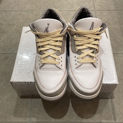 A Ma Maniere × Nike Women's Air Jordan 3 Retro SP "White/Medium Grey Violet Ore"