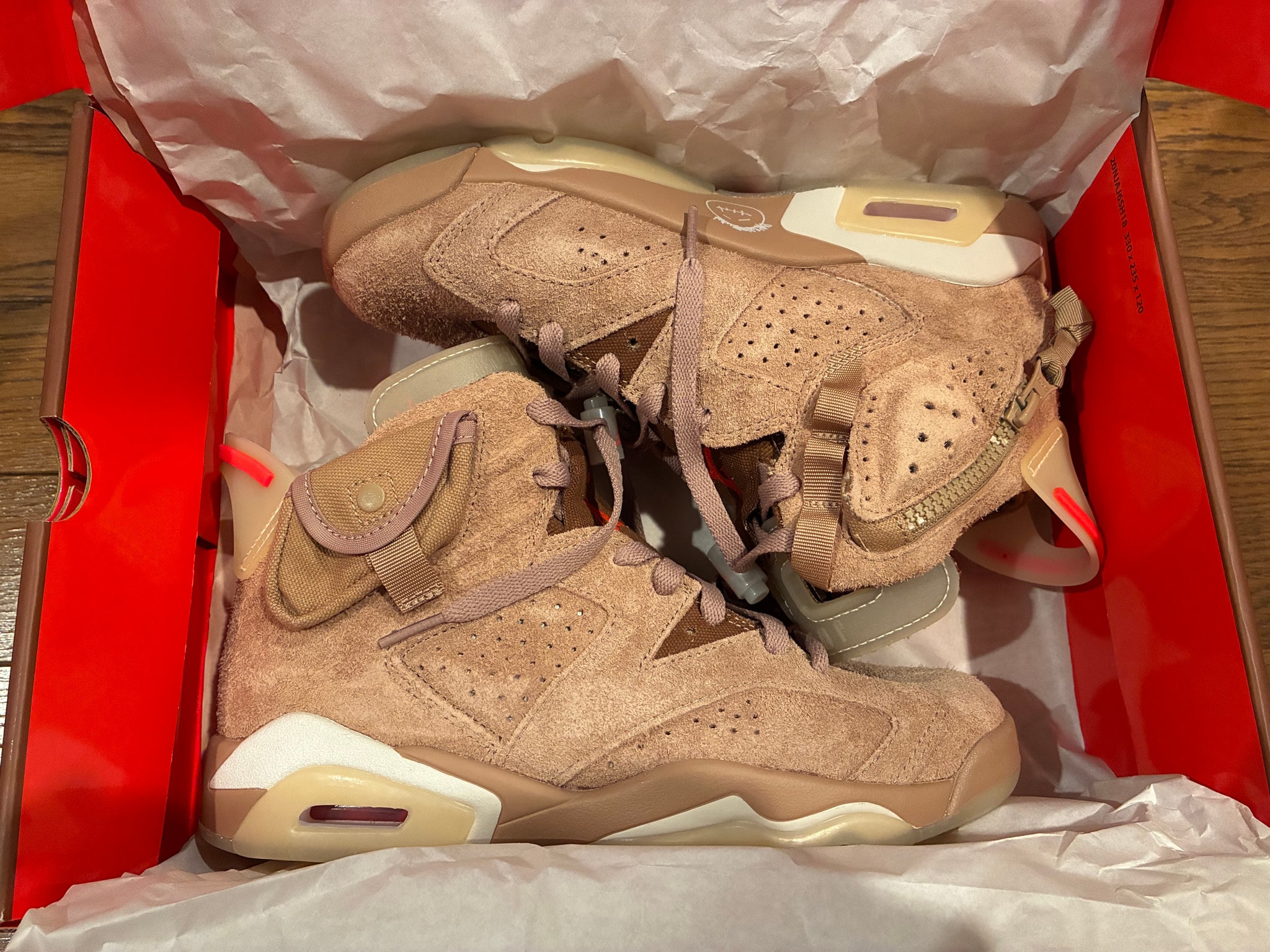 Travis Scott × Nike Air Jordan 6 "British Khaki"