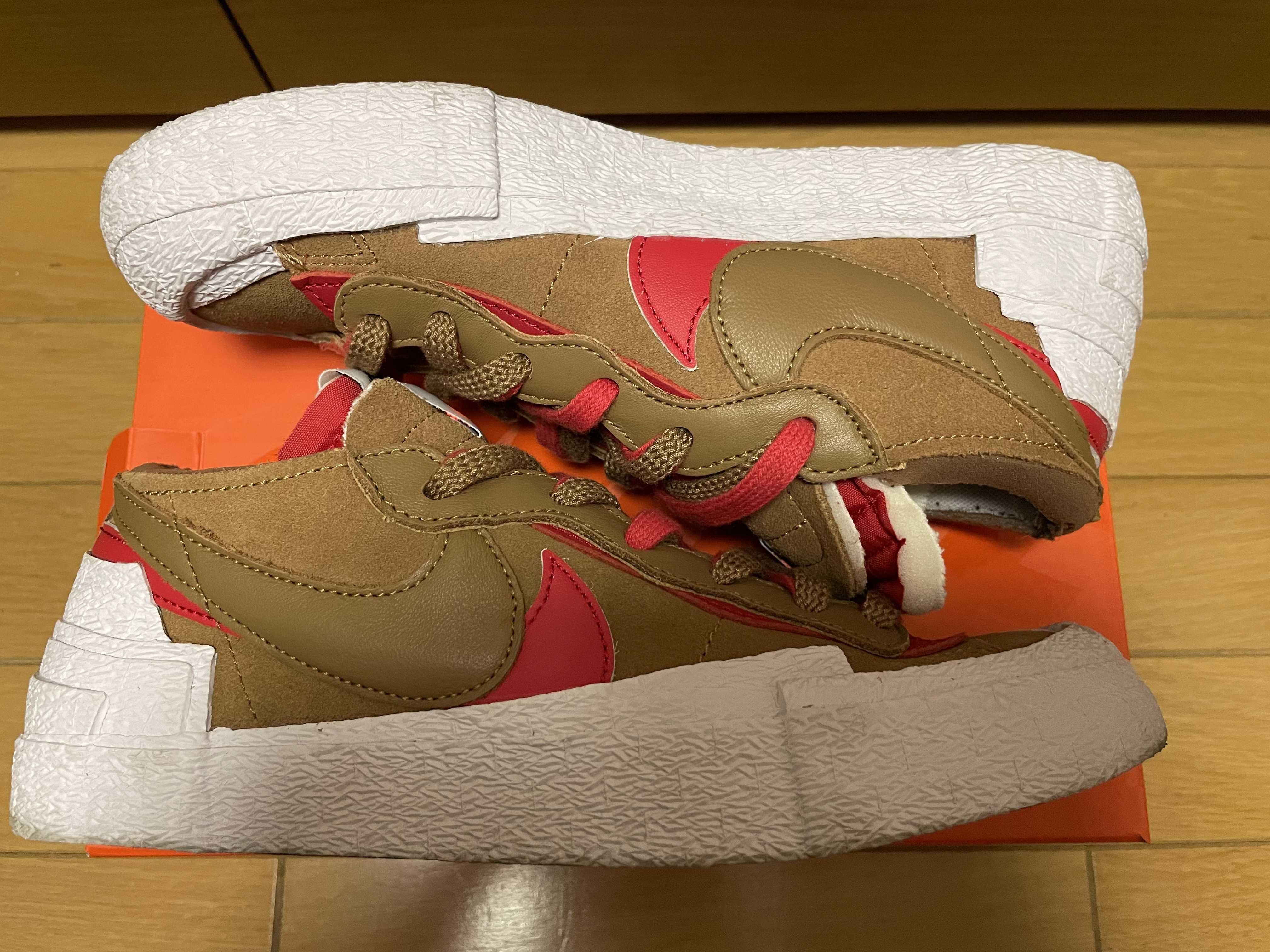 SACAI × NIKE BLAZER LOW "BRITISH TAN"