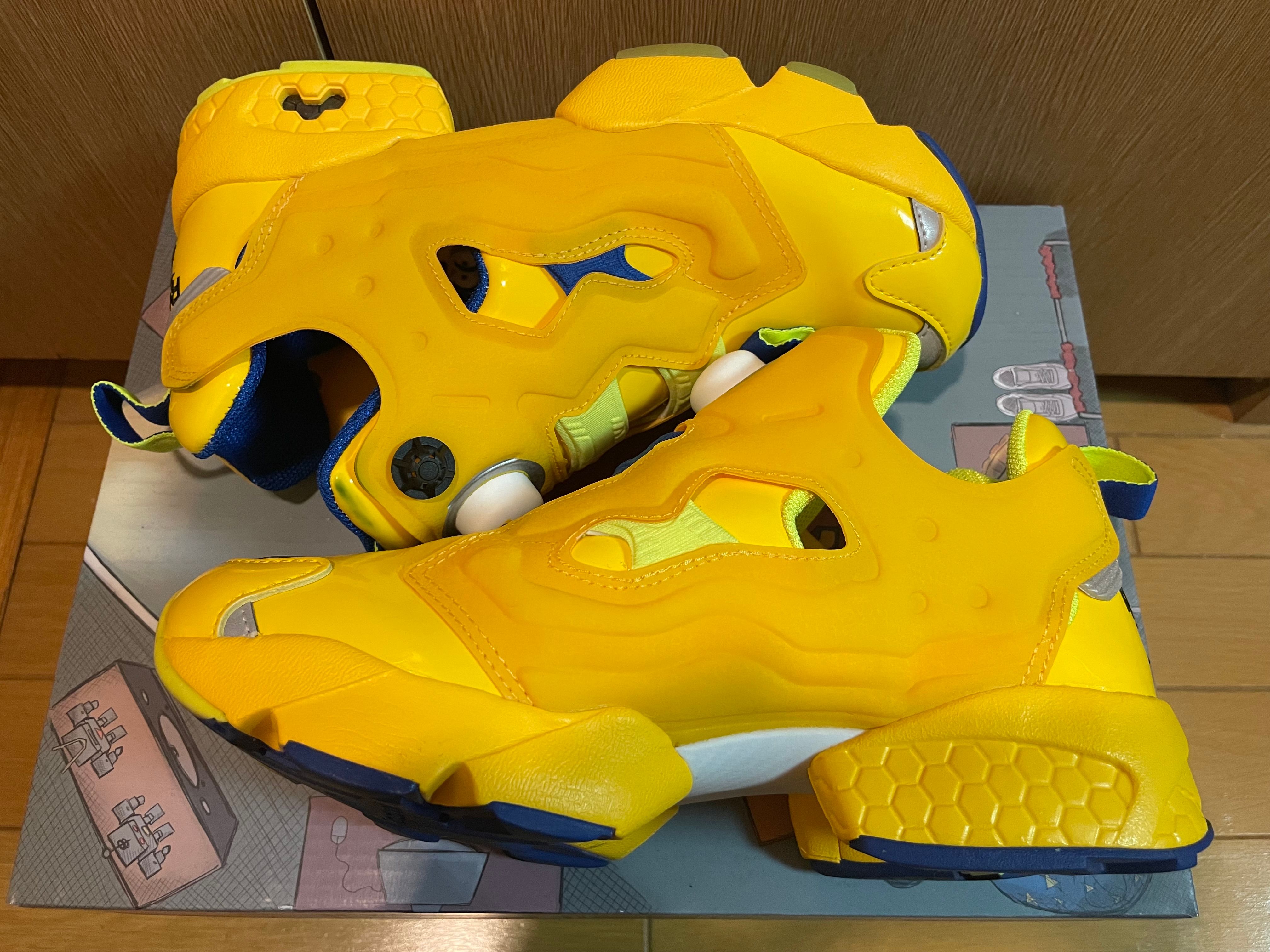 Minions × Reebok Instapump Fury "Yellow"