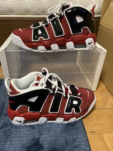 Nike Air More Uptempo ’96 "Black and Varsity Red" (2021)