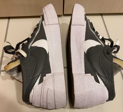 Sacai × Nike Blazer Low "Iron Grey"