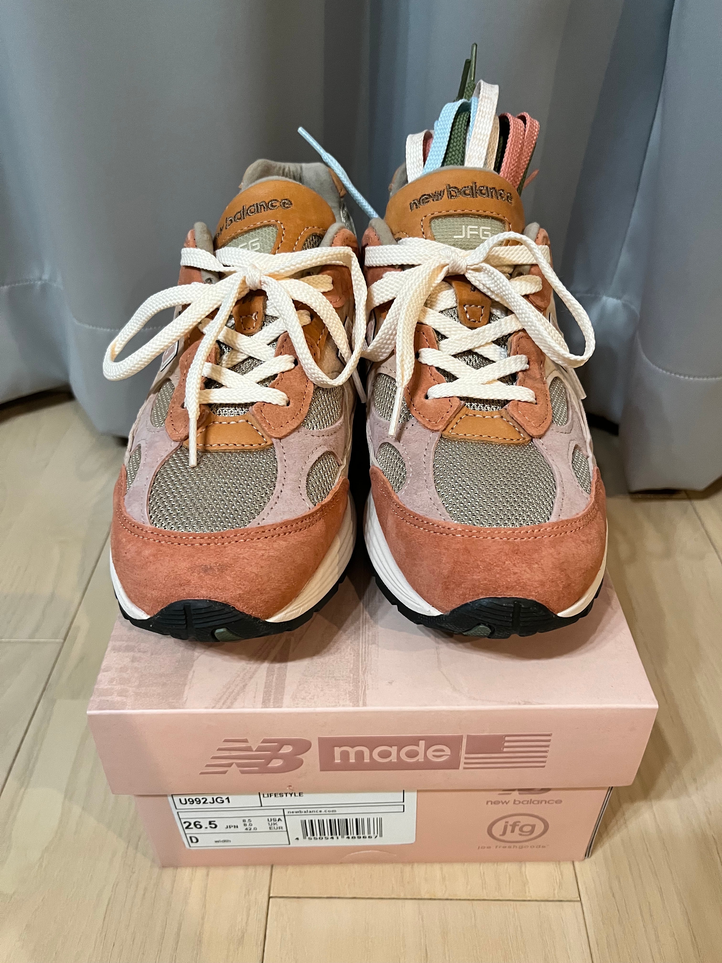 Joe Freshgoods × New Balance 992 "Rose Smoke/Misty Rose"