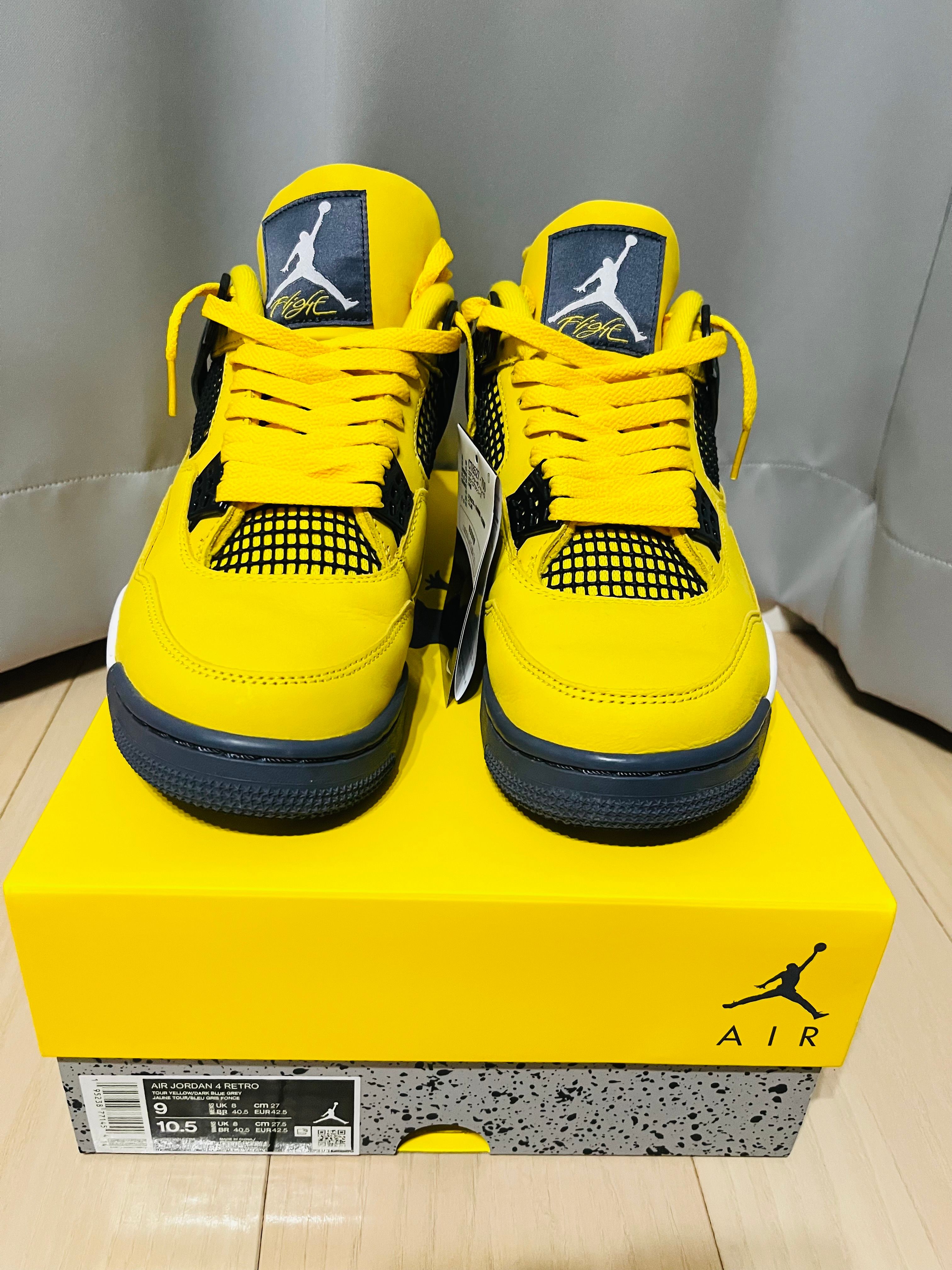 Nike Air Jordan 4 "Tour Yellow"