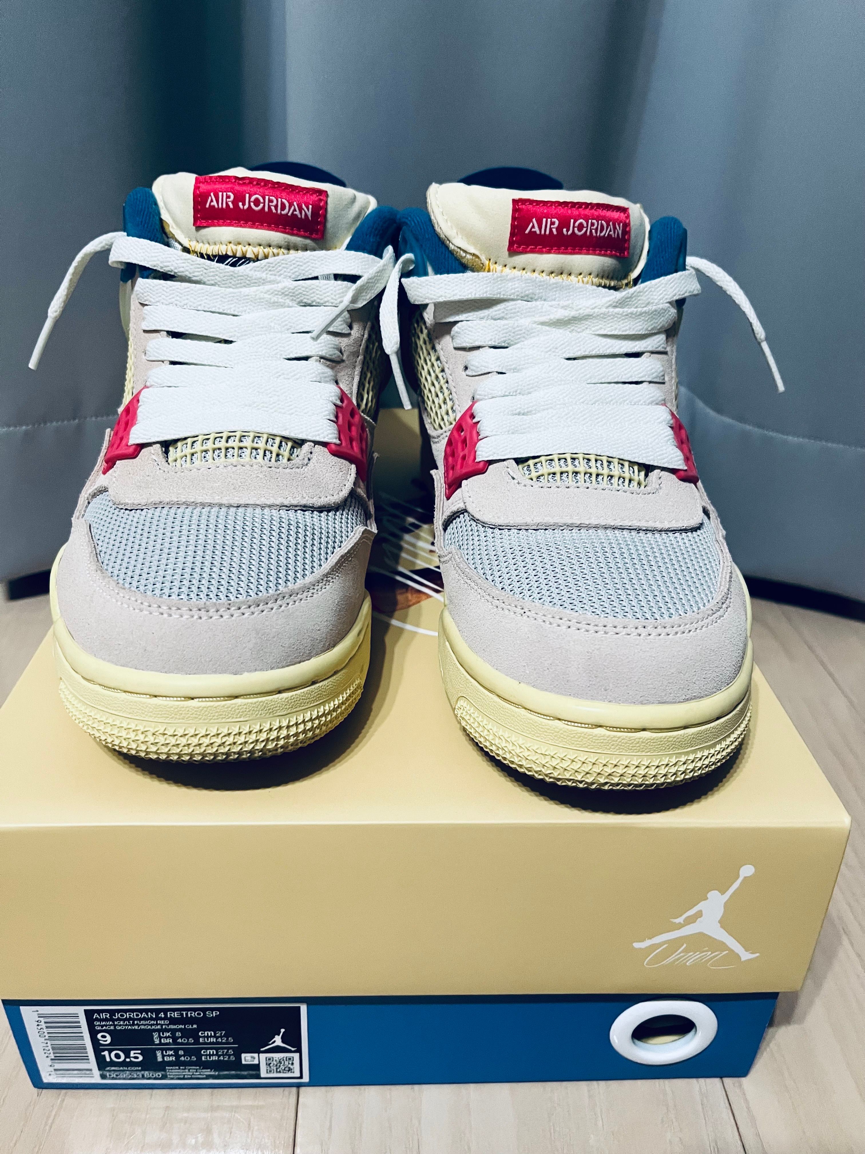 UNION × Nike Air Jordan 4 SP "Guava Ice/Light Fusion Red"