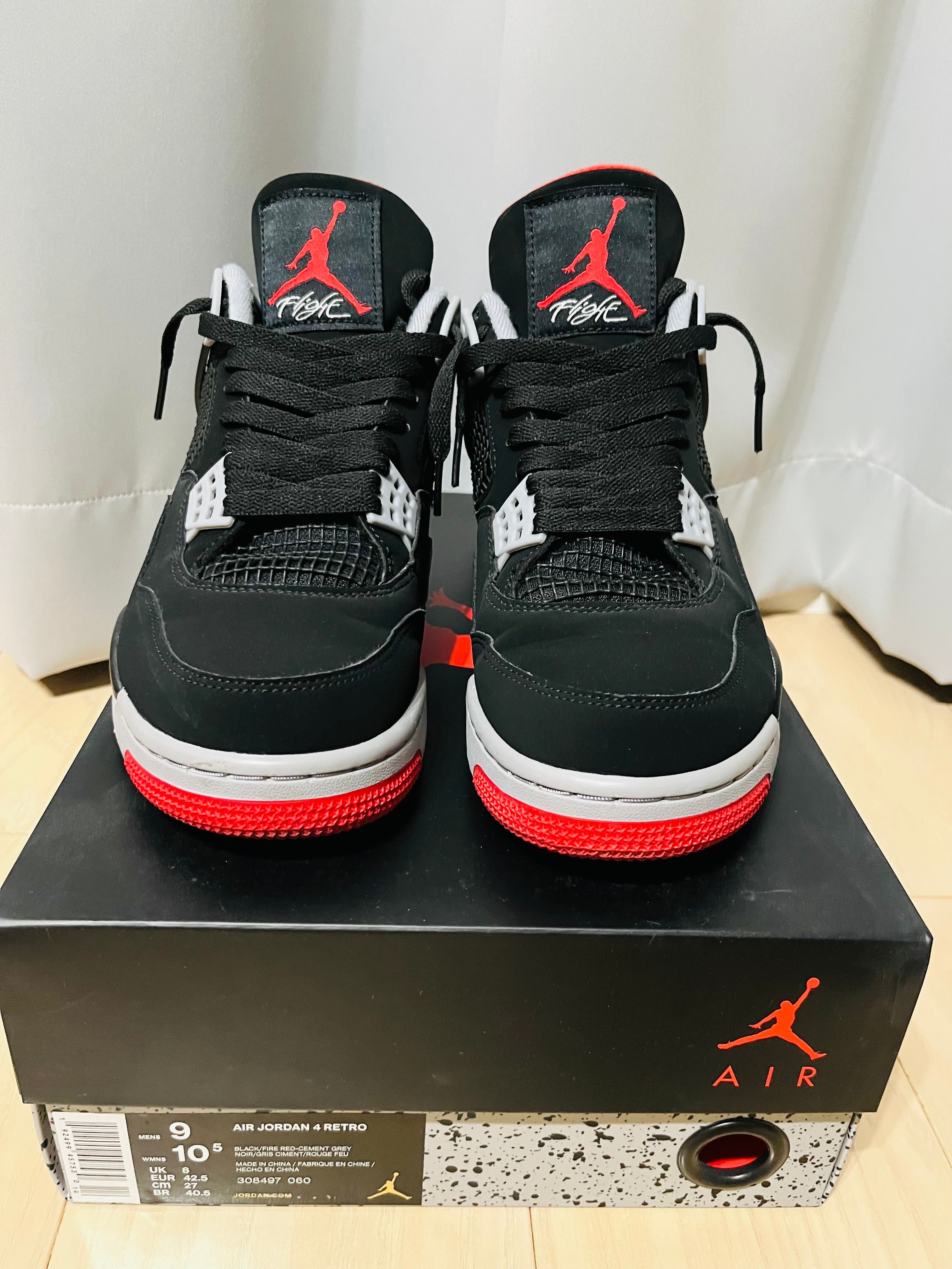 Nike Air Jordan 4 Retro "Bred" (2019)