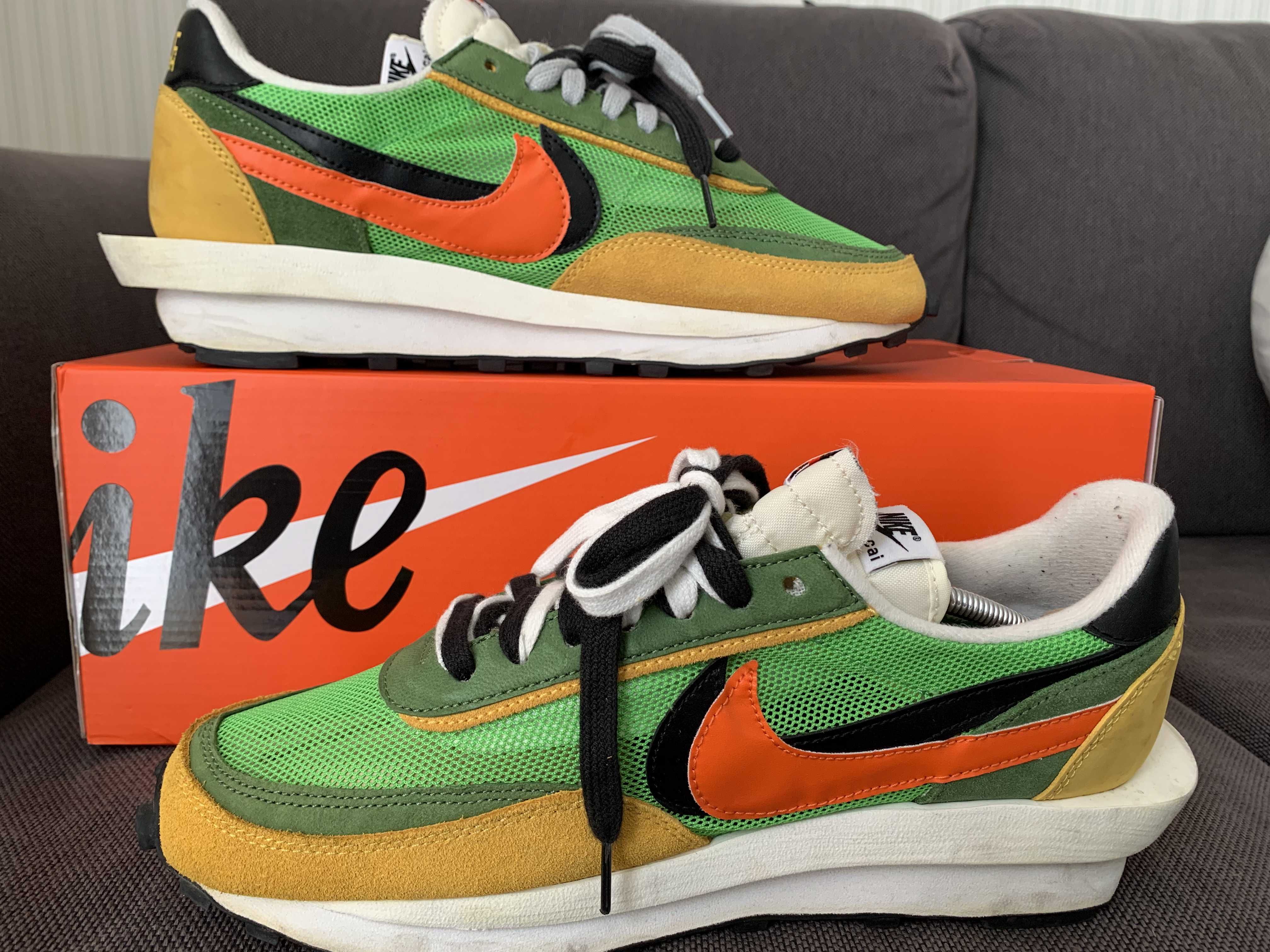 sacai × Nike LDV Waffle "Green"