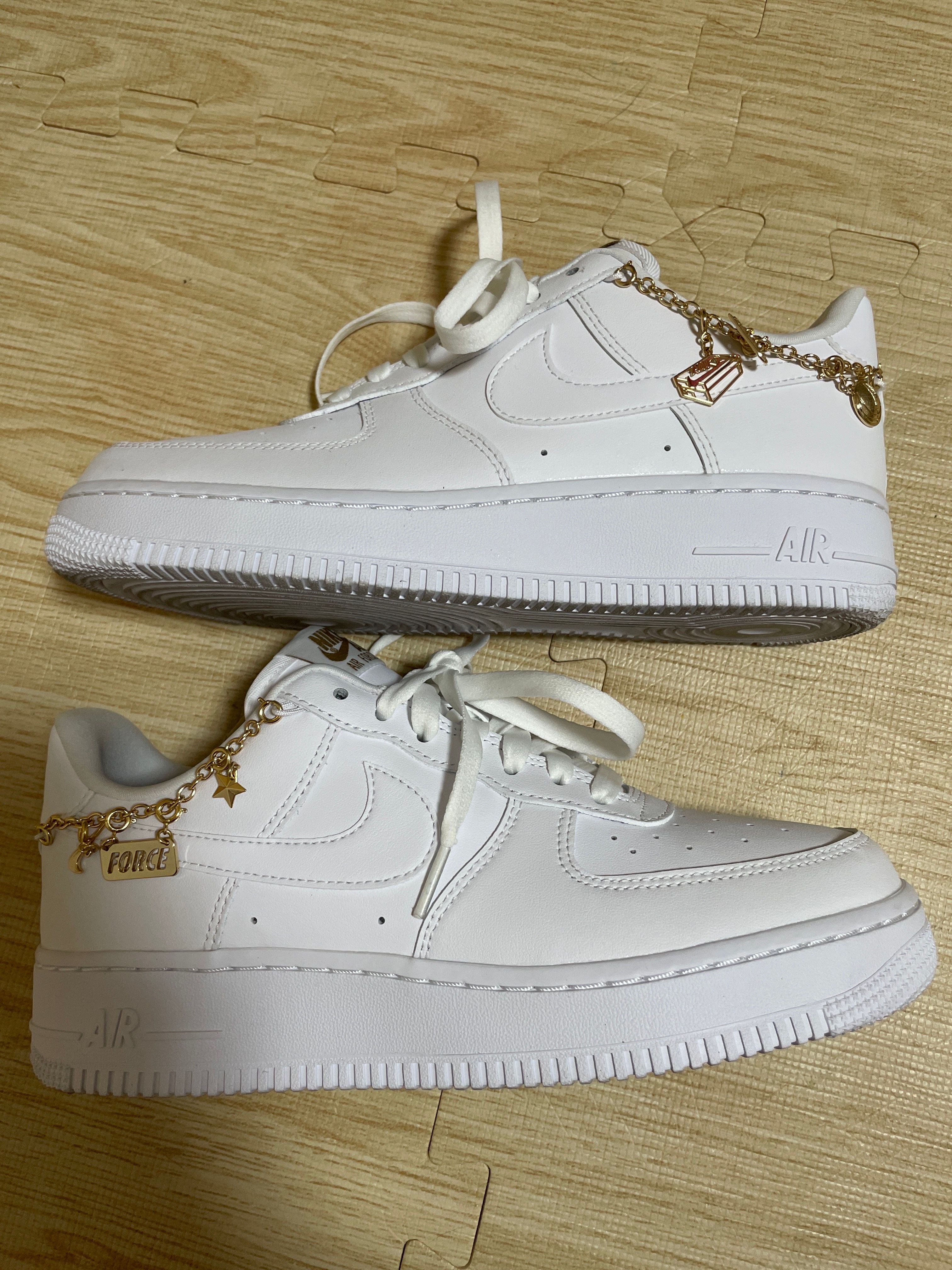 Nike Women's Air Force 1 Low "White Pendats"