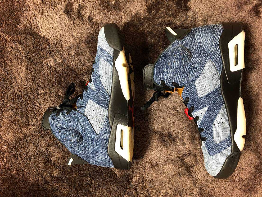 NIKE AIR JORDAN 6 "WASHED DENIM"