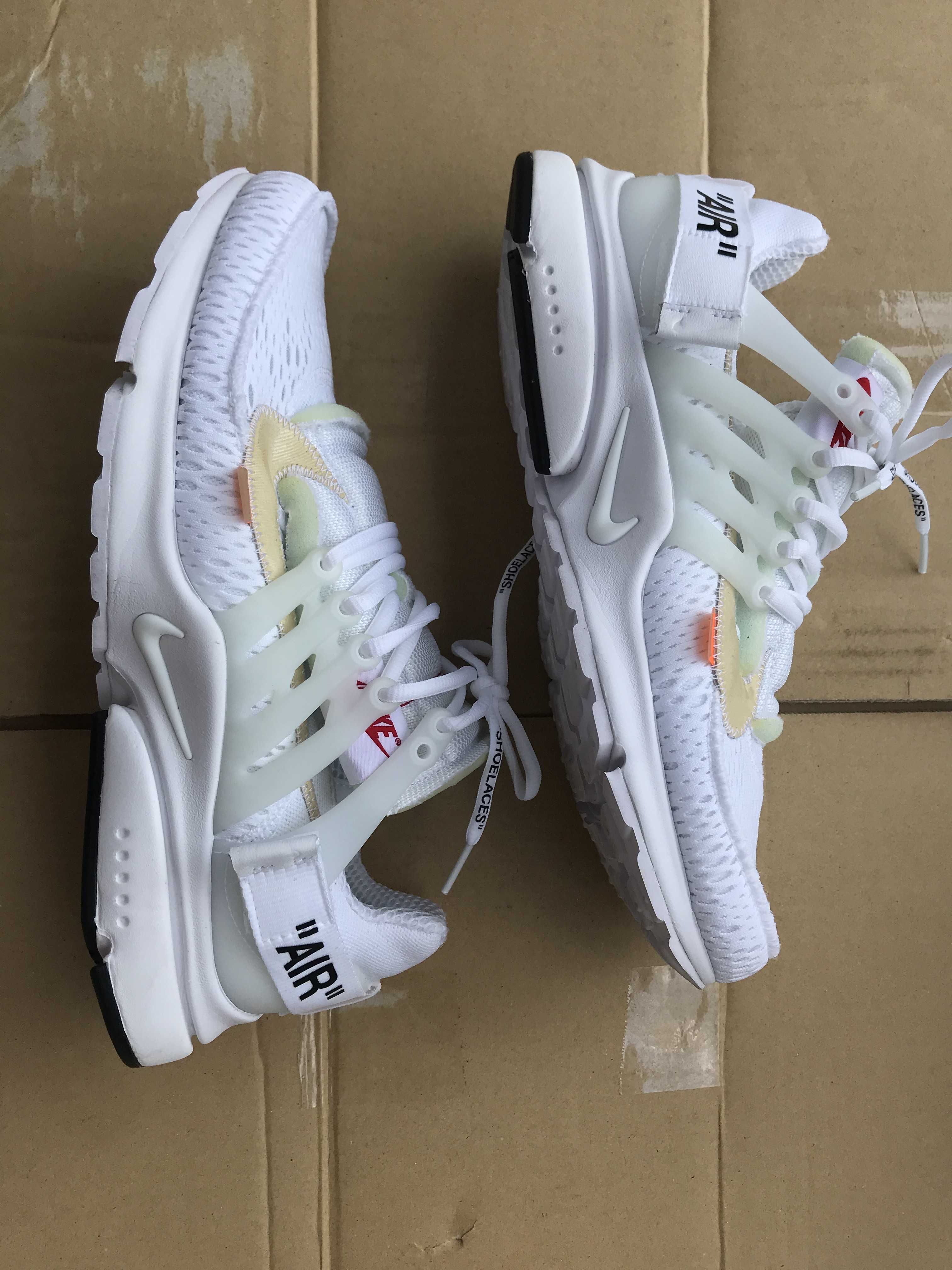 Off-White × Nike Air Presto "White/Black/Cone"
